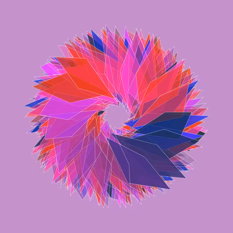 mosaic flower #14
