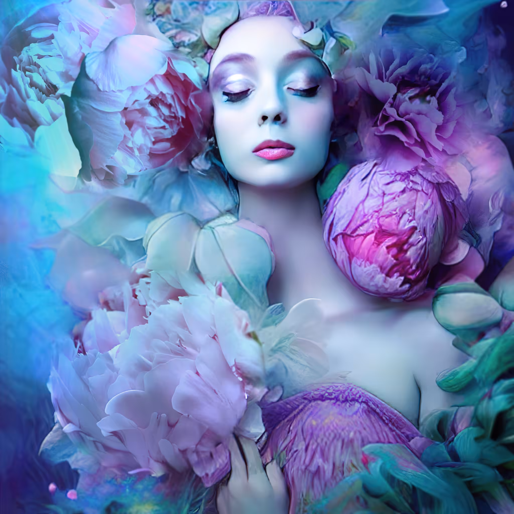 Peony Night Dryad