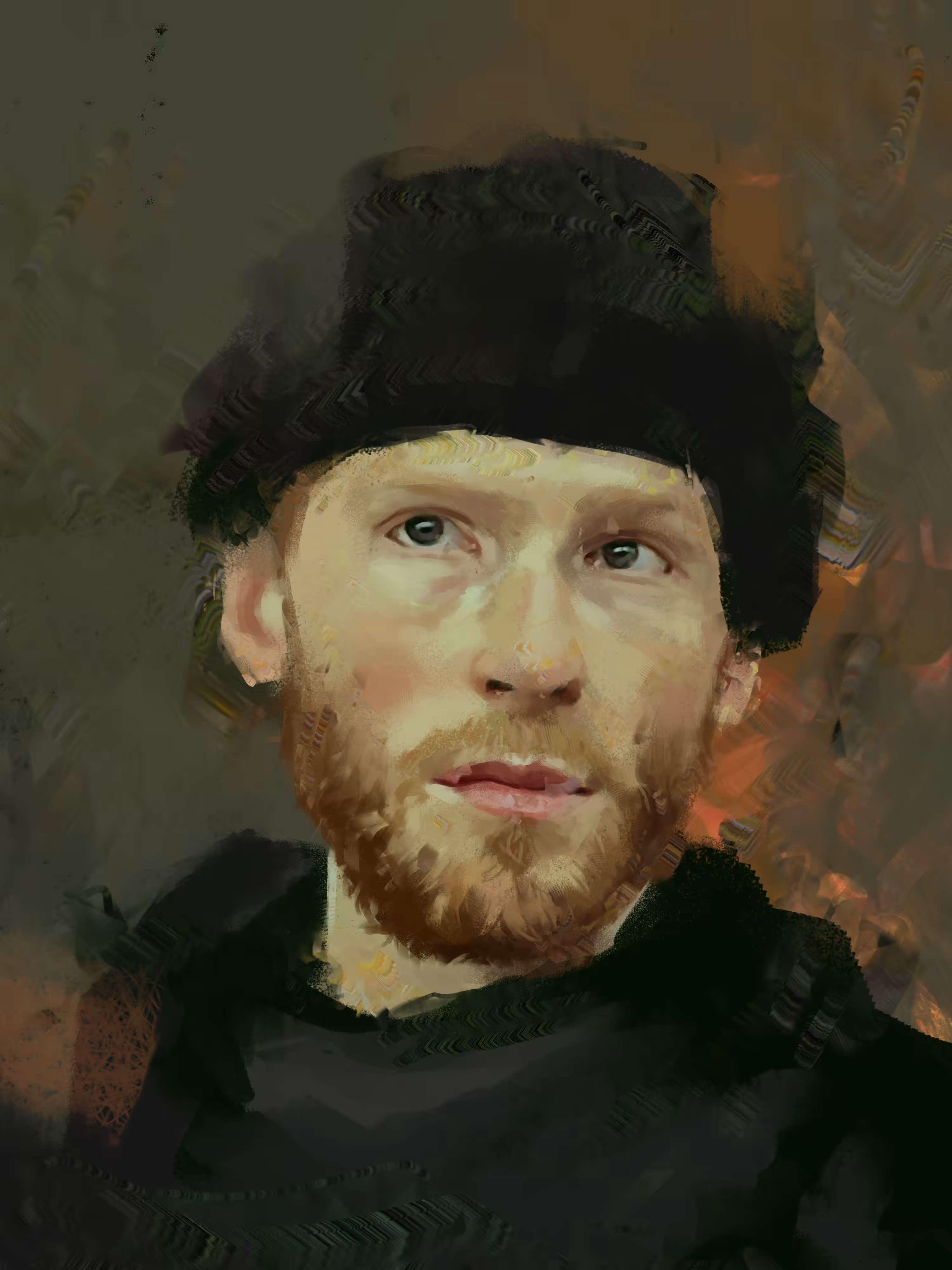 Portrait of a young man