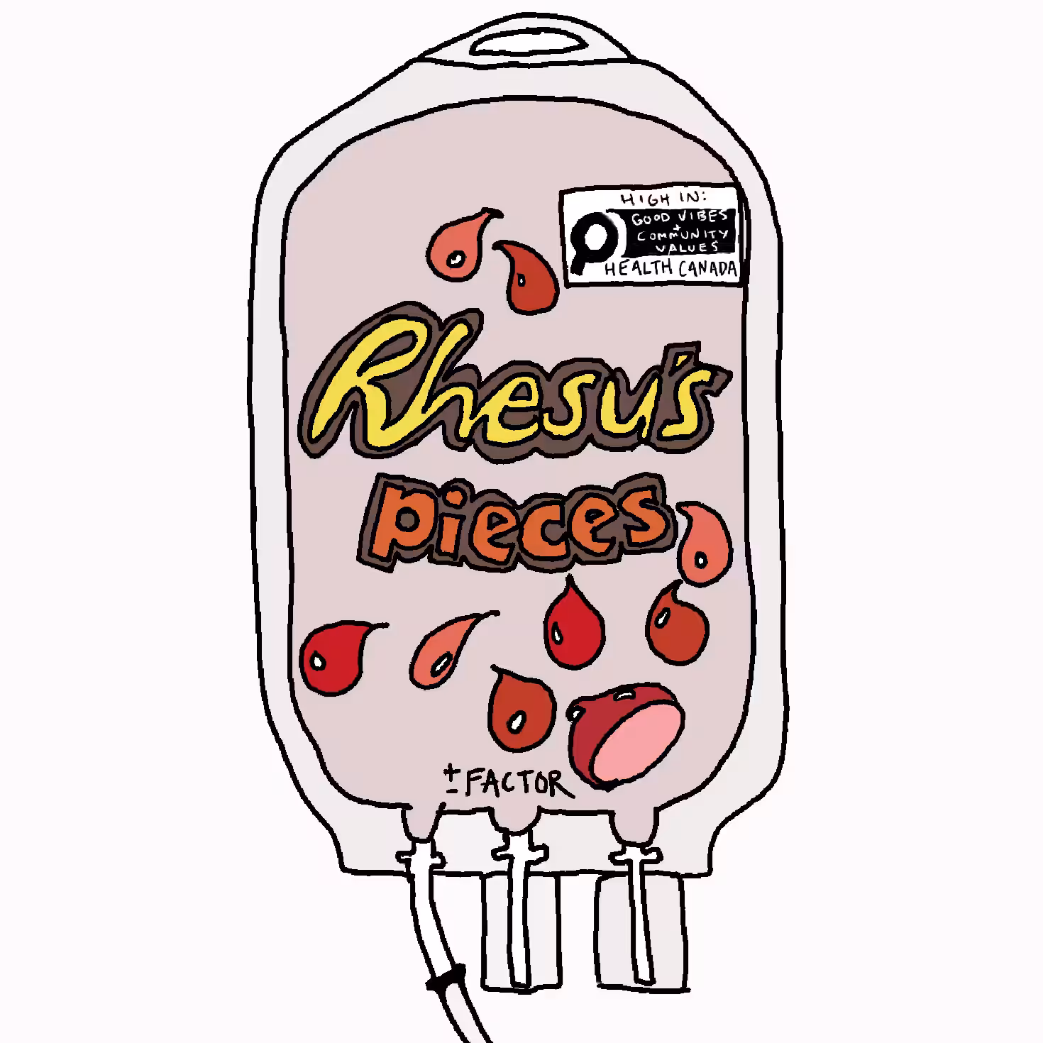 rhesus pieces.