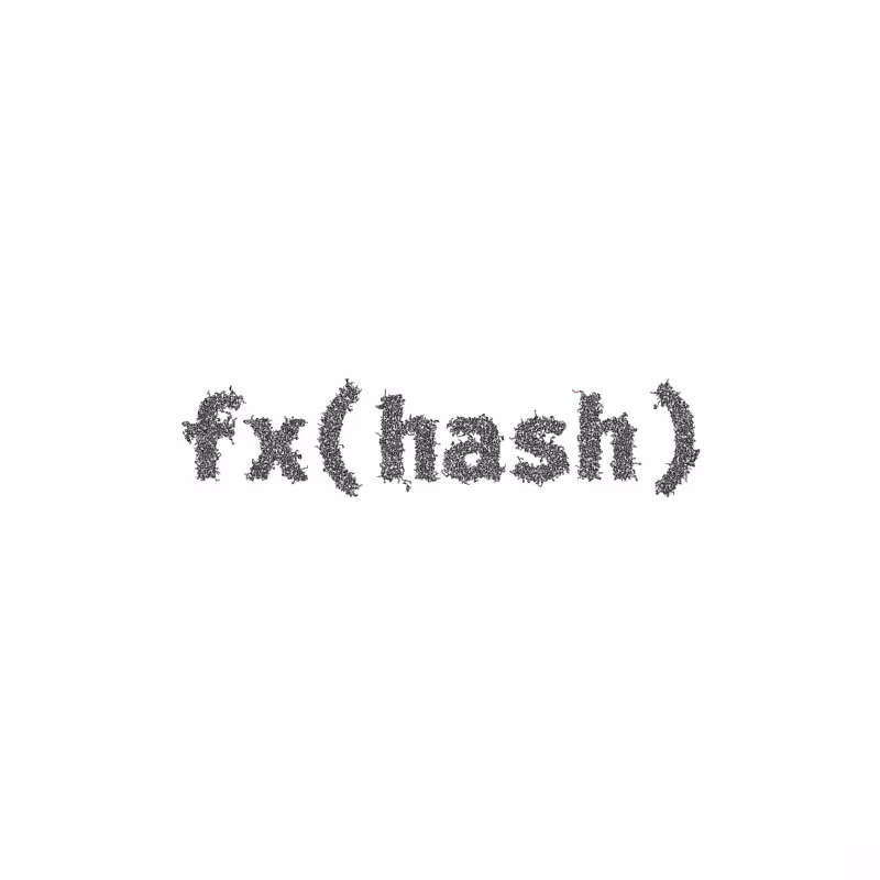 FXHASH Logo with Features #592
