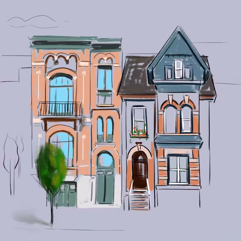 Architectural sketches #65