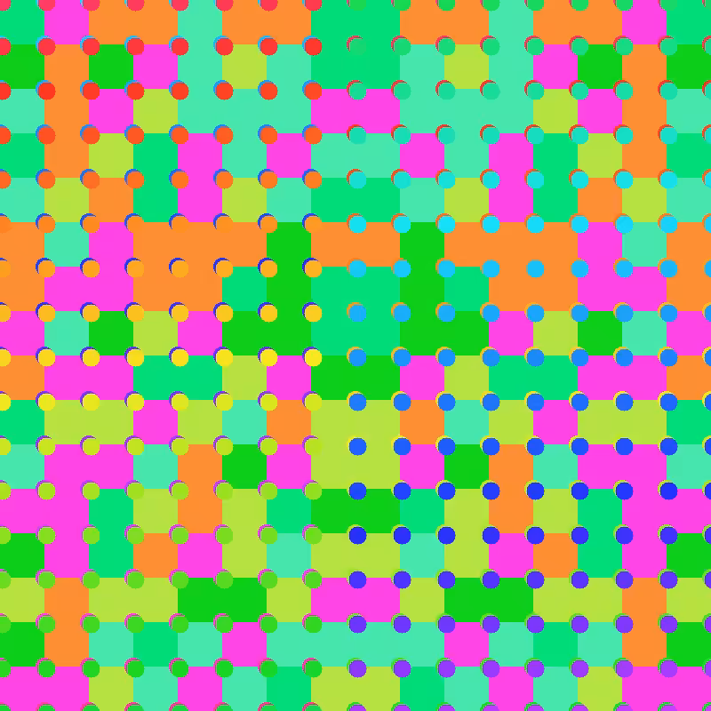 Squares and dots #21