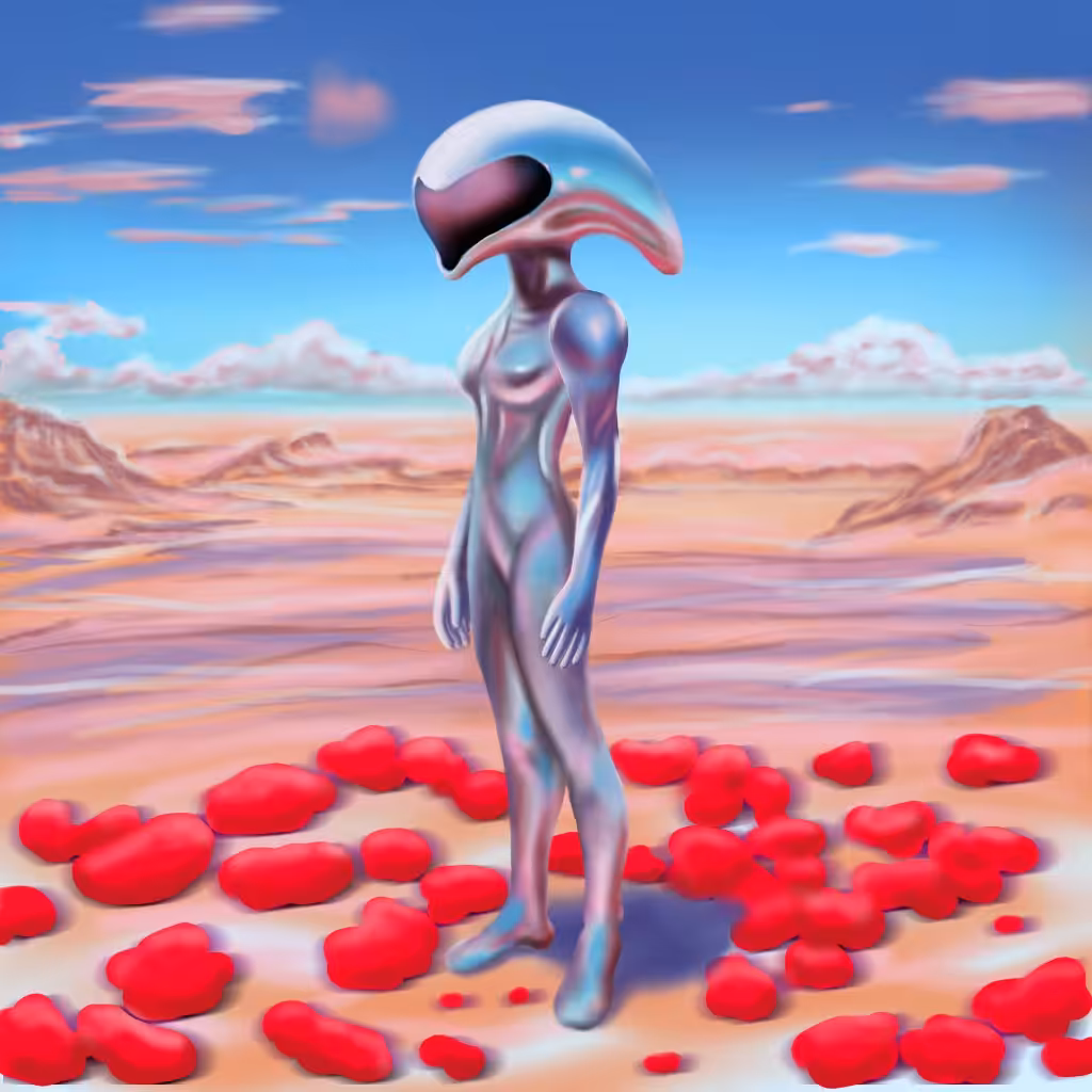 Alien in the Desert