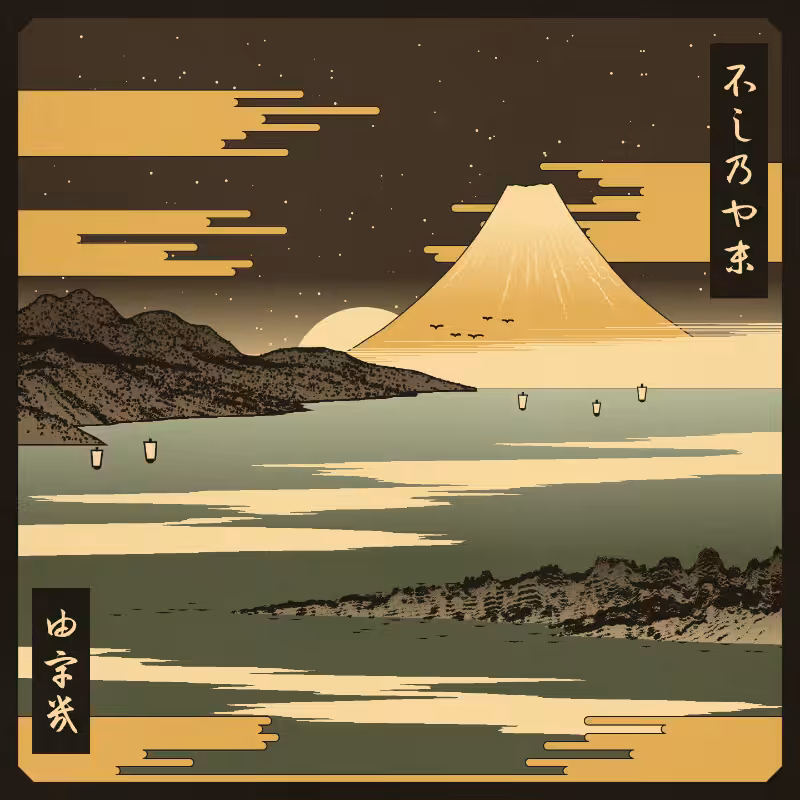 ukiyo-e seascape #181