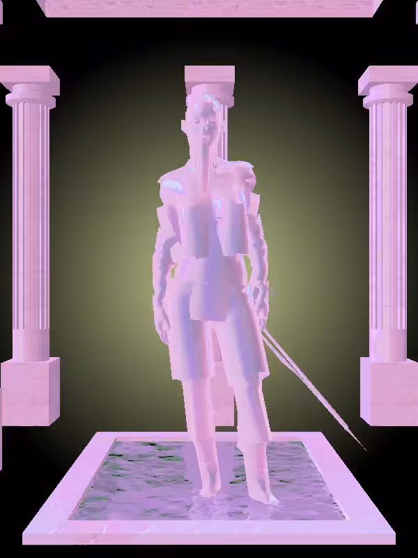 HeavenComputer: The Excited Pastel Pearl Woman #200