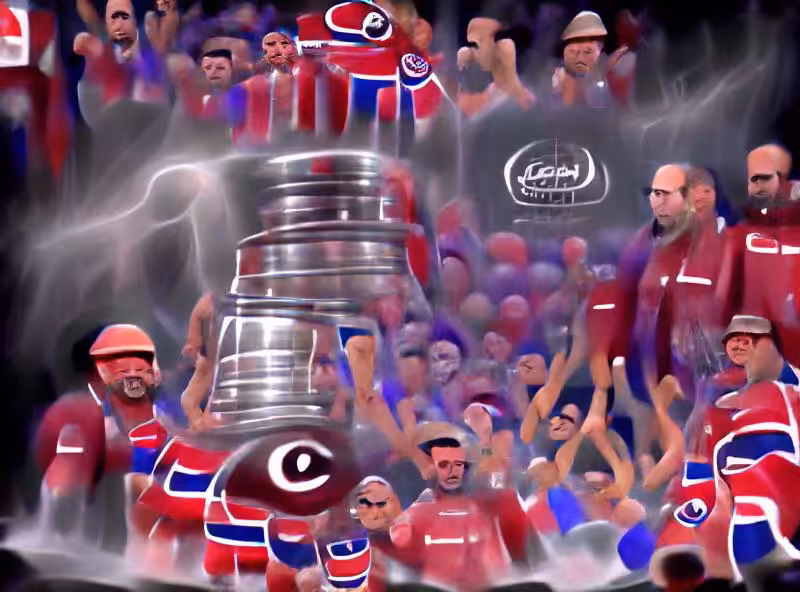 montreal canadiens win the stanley cup