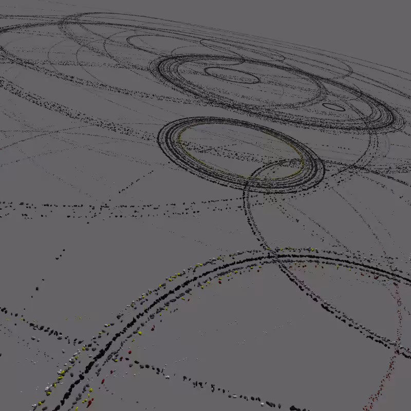 circle drops - 'the passenger' sketches #88
