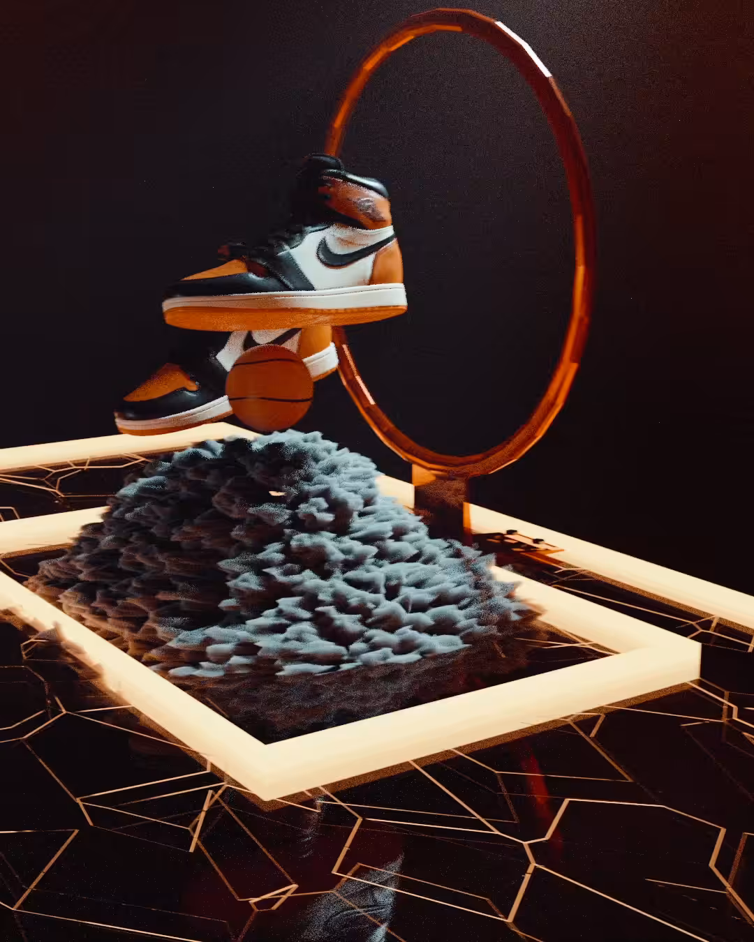 Shattered Backboard