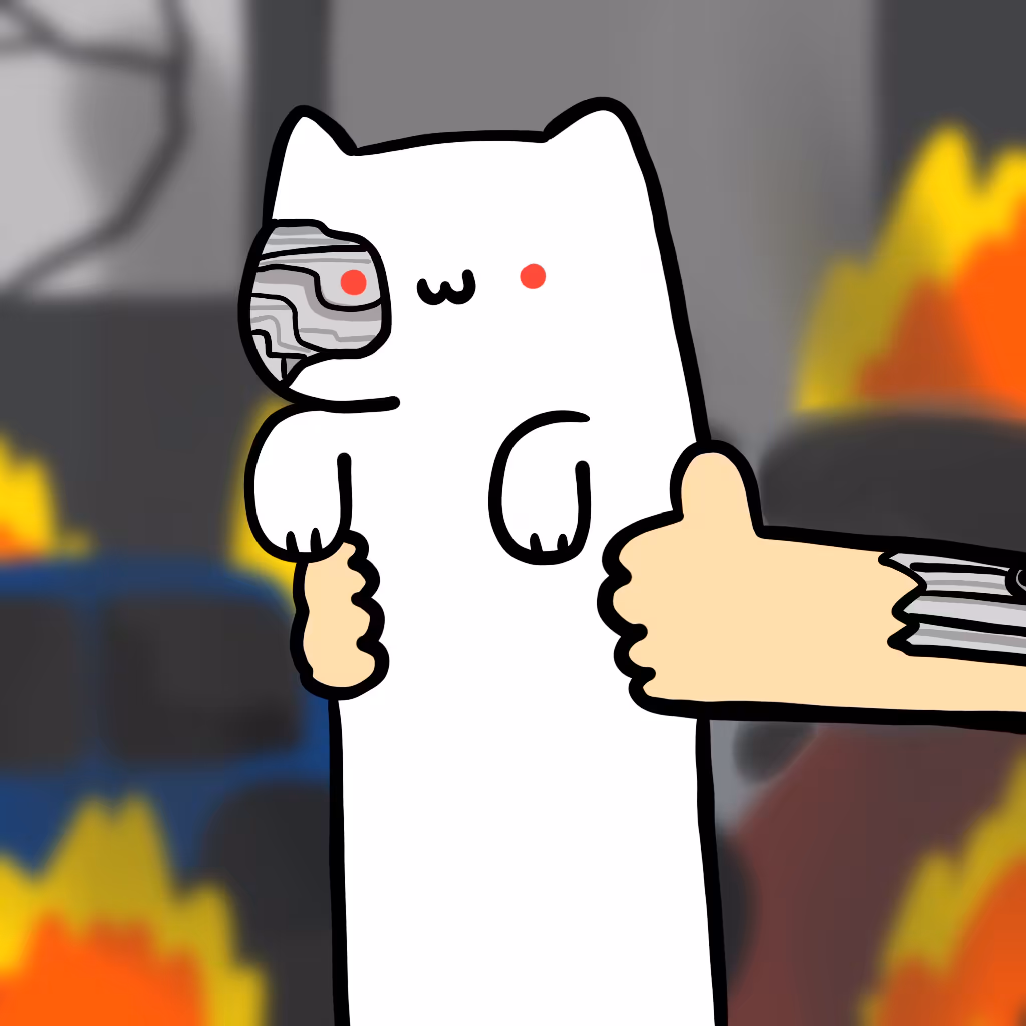 Long long ROBOTO IRON  cat #059
