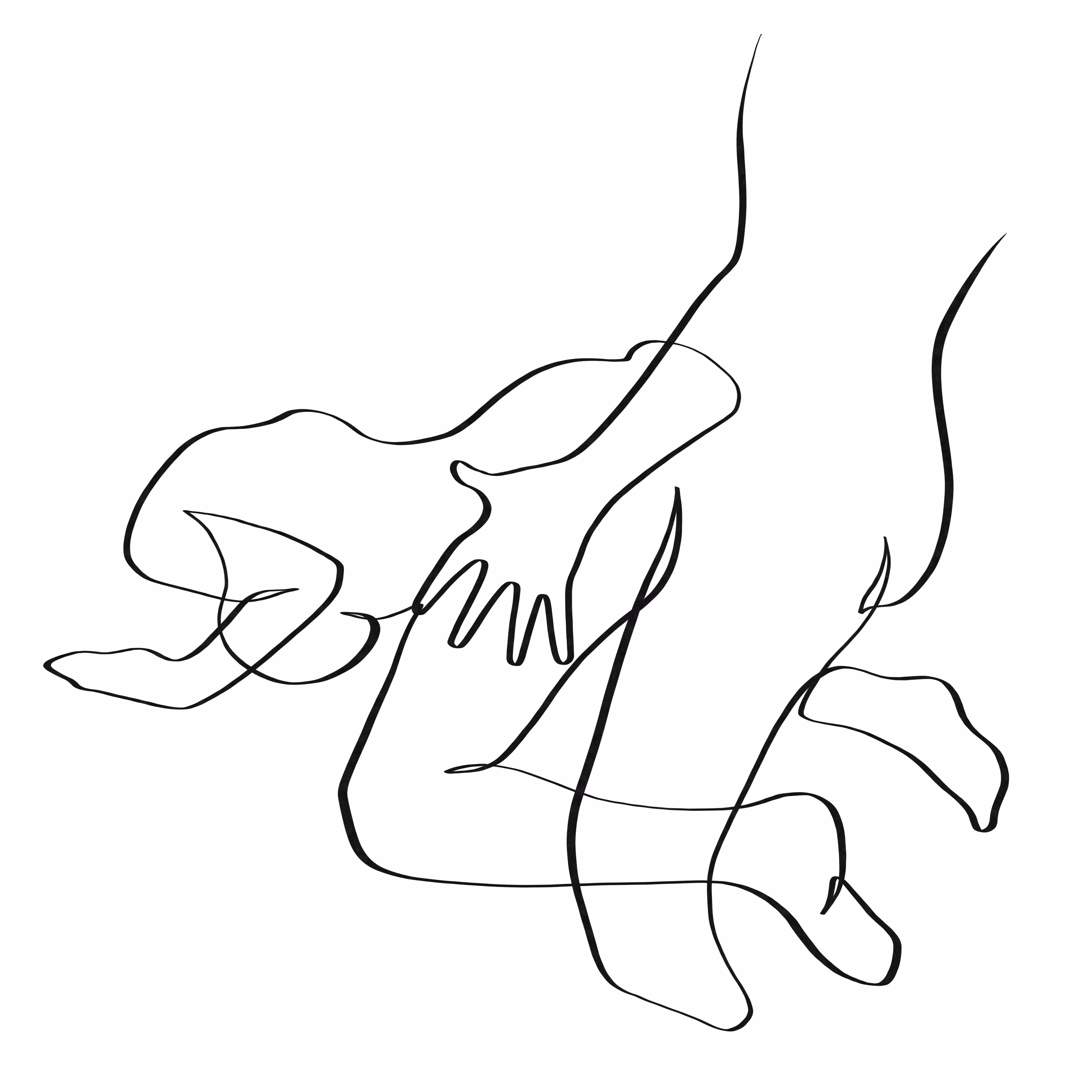 Сhibi sex postion one line art #9
