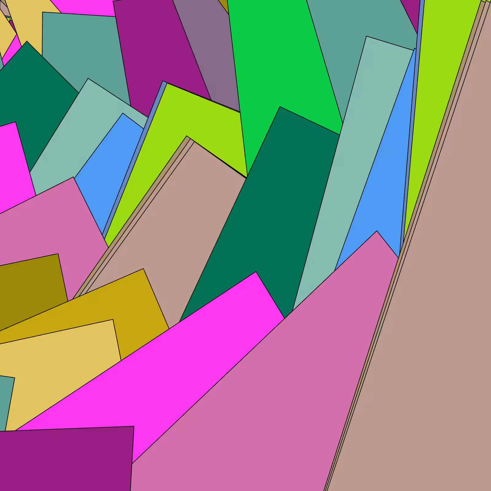 Kami Paper Piles - #47