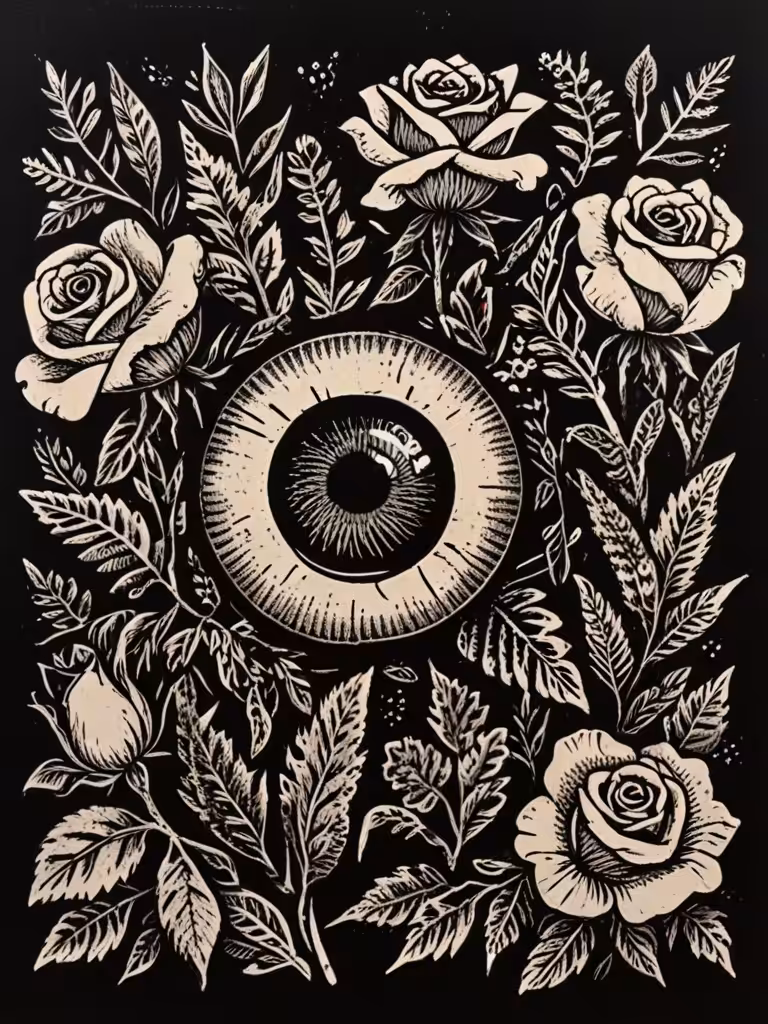The Happy Valley: Black and white eye 
