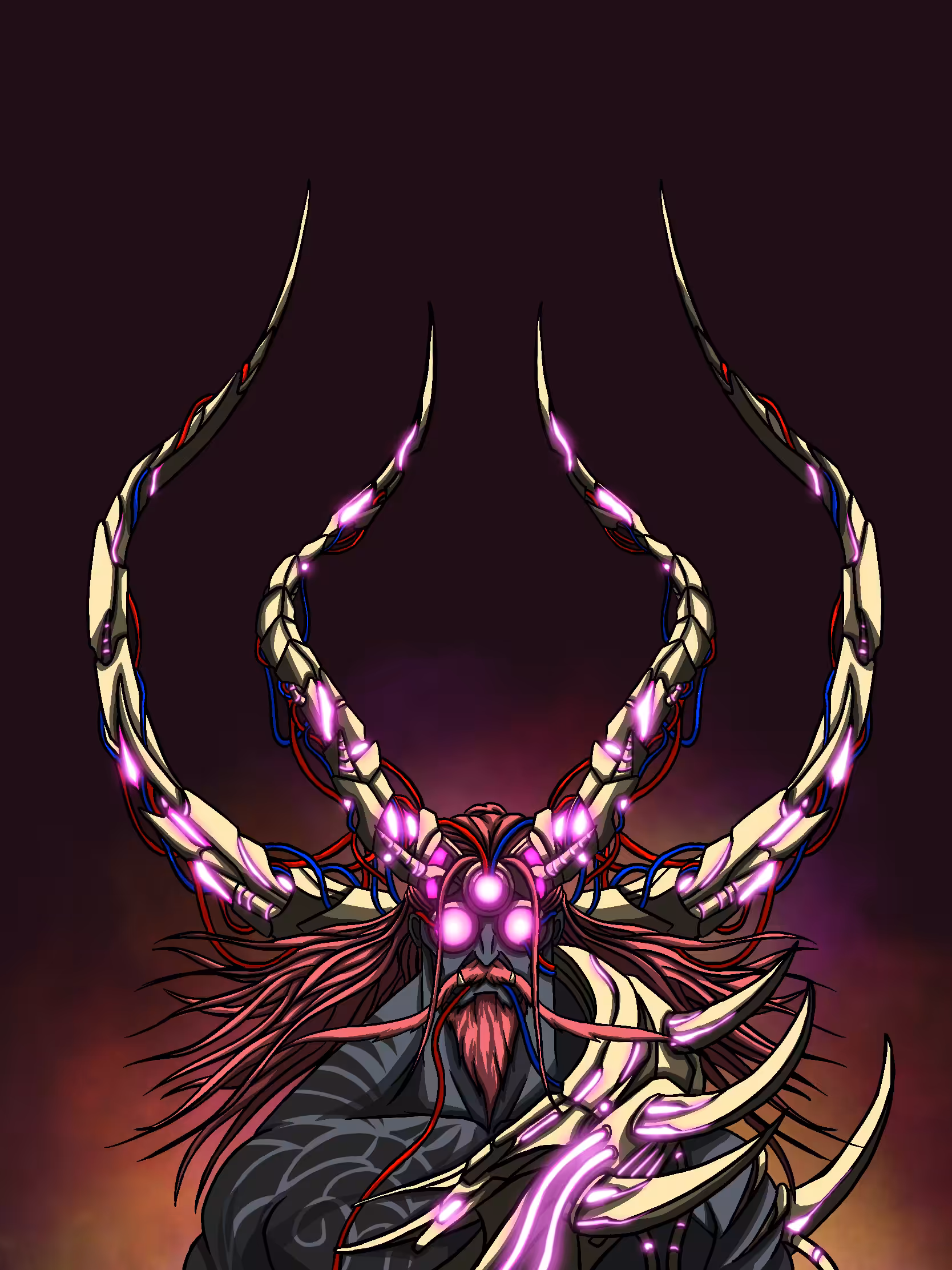 CYBERDEMON #072 X #058 Fusion #03