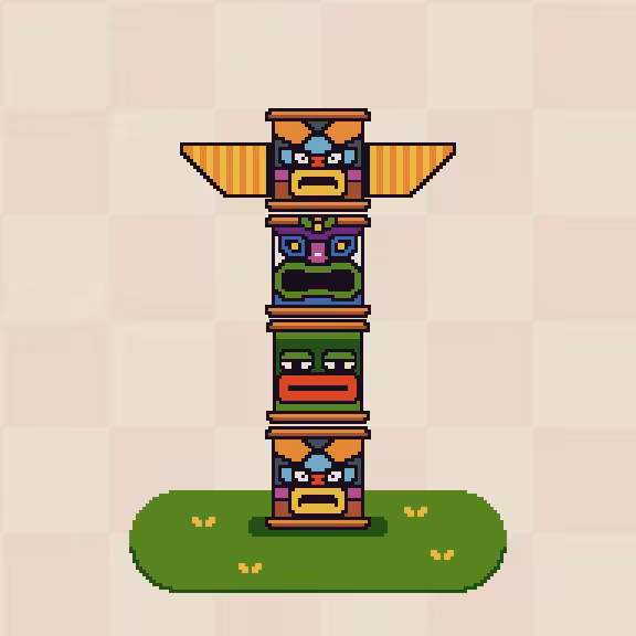 Tiki Totem #13
