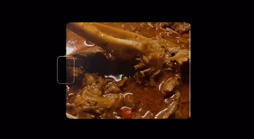 Menu del dia - 1 - tarkari de cordero