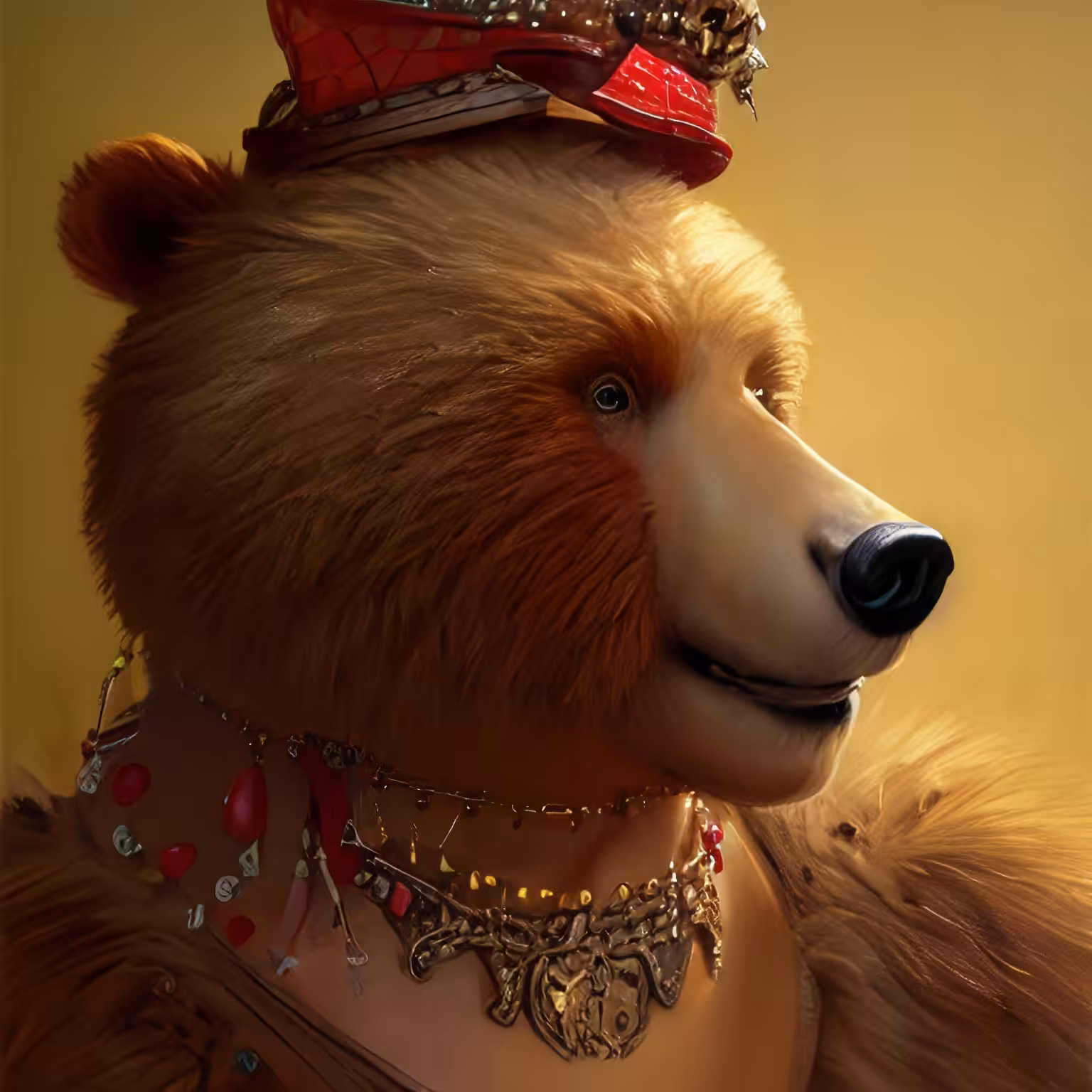 Adorable Furry Creature Collection: Furry Bear 0598