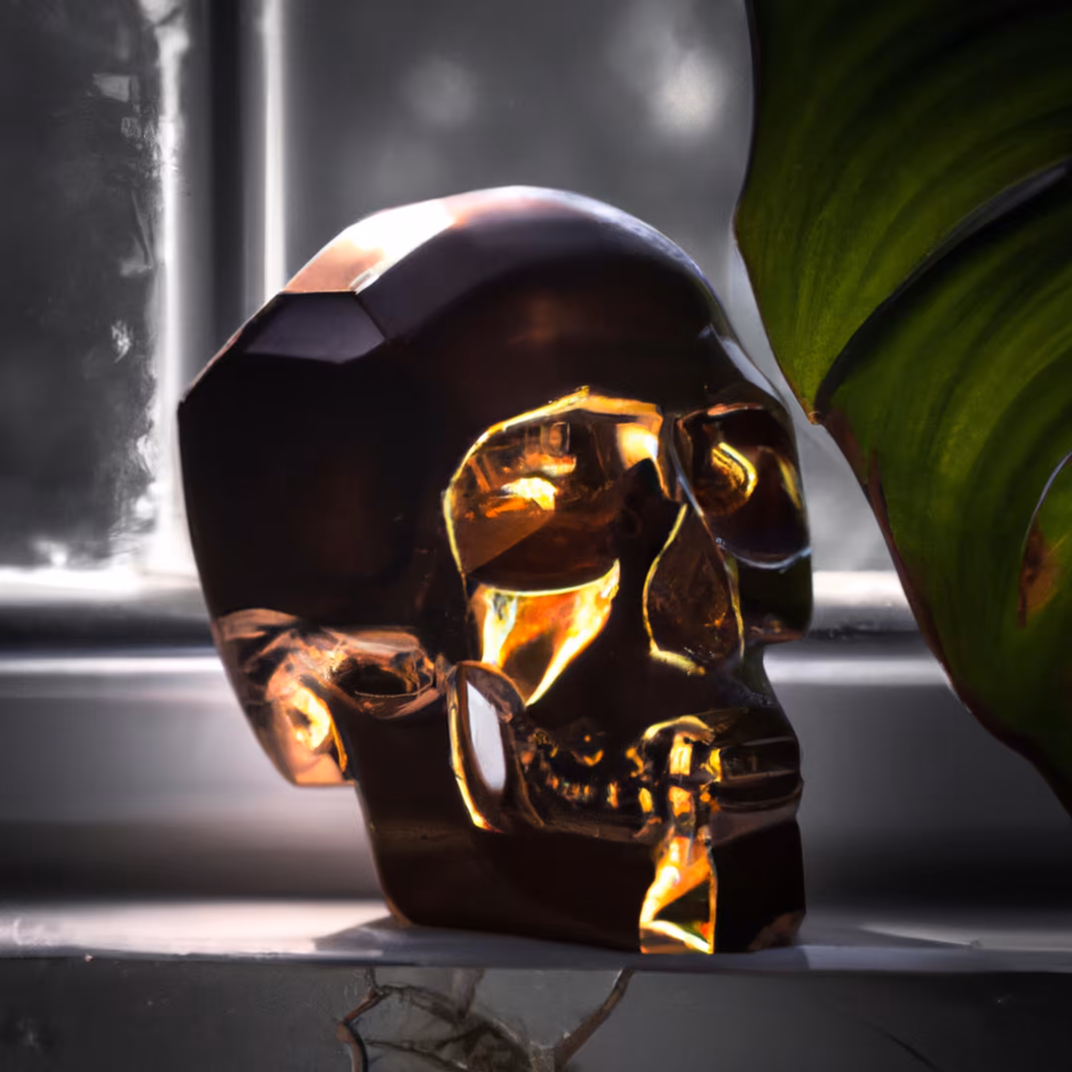 -: A Skull at the Window #23