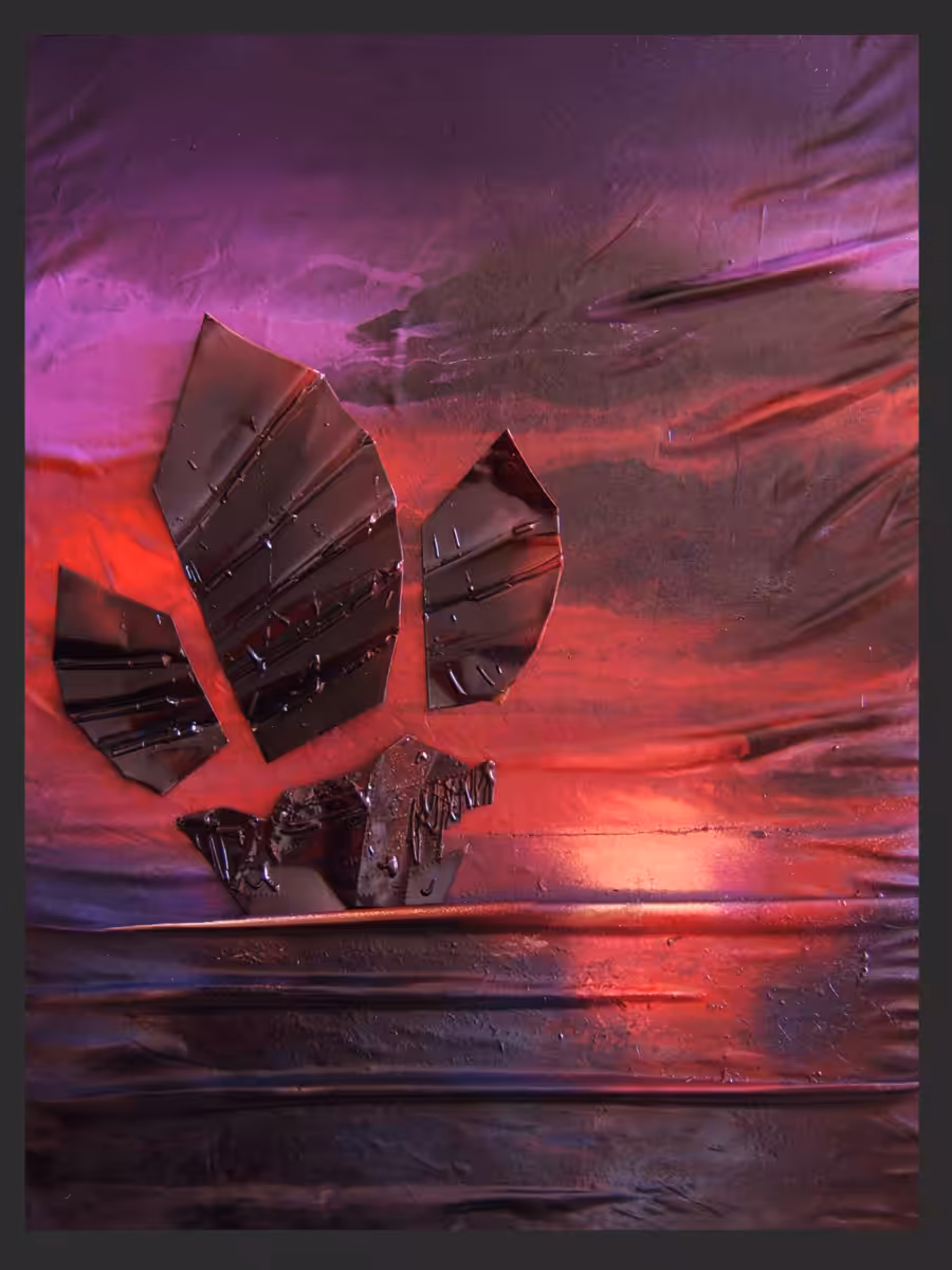 Figurative: Junk boat