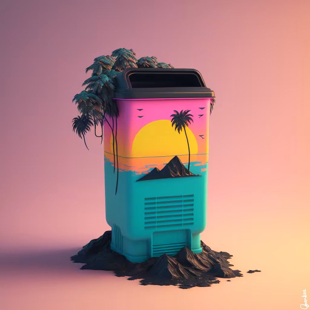 vaporwave trash 01