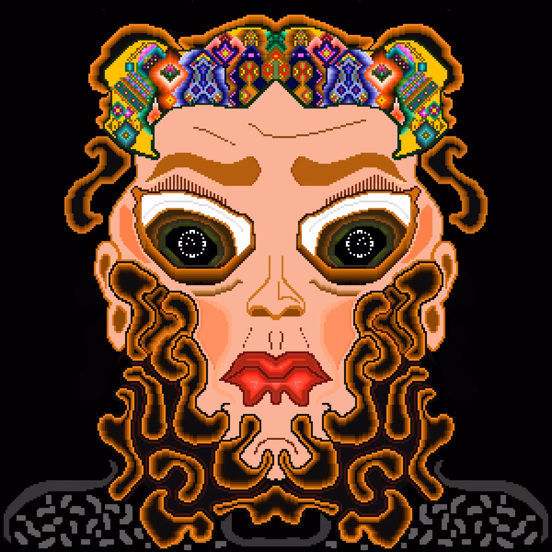 Bearded Guitarist