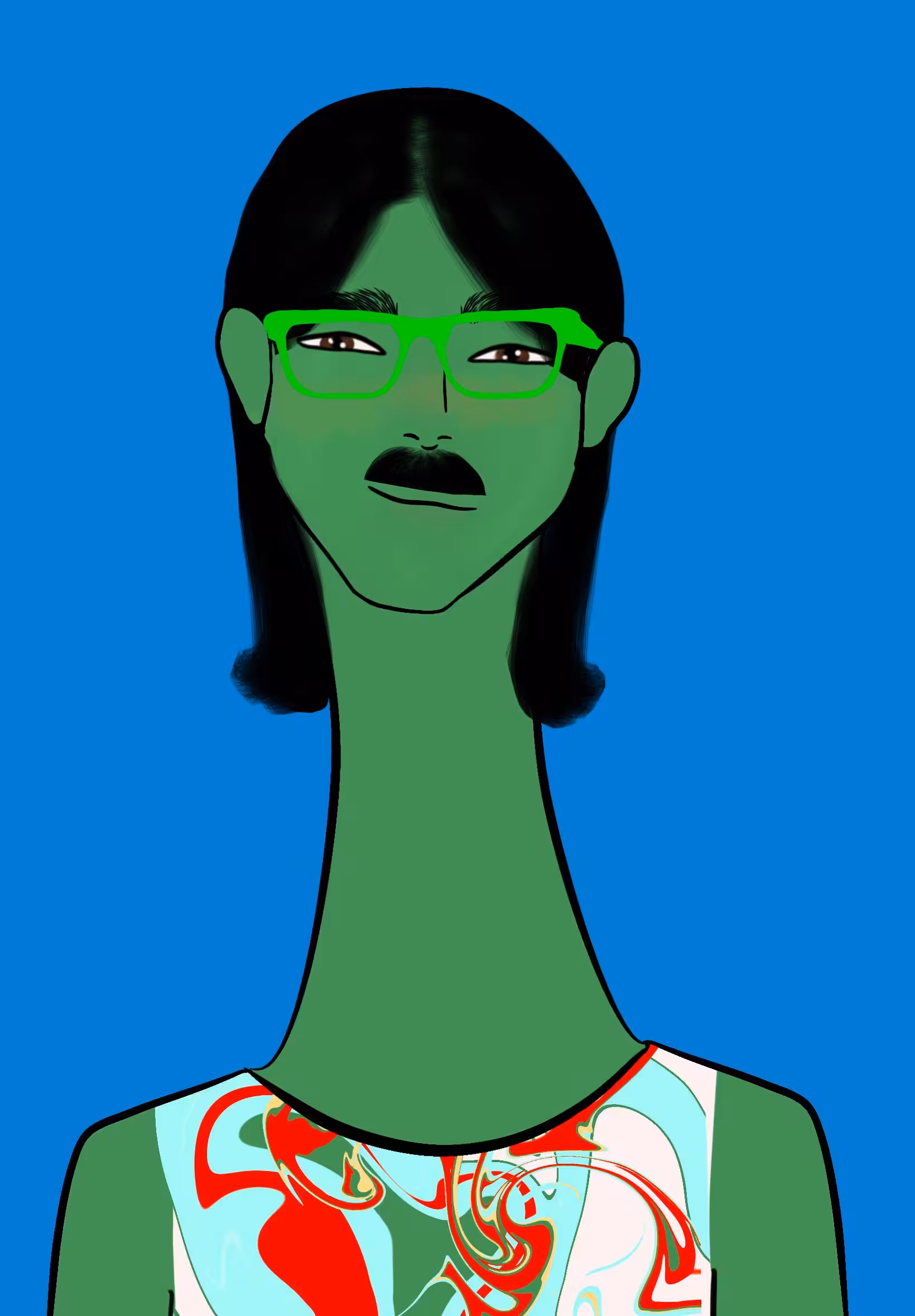 Long Neckie Fellas #2878