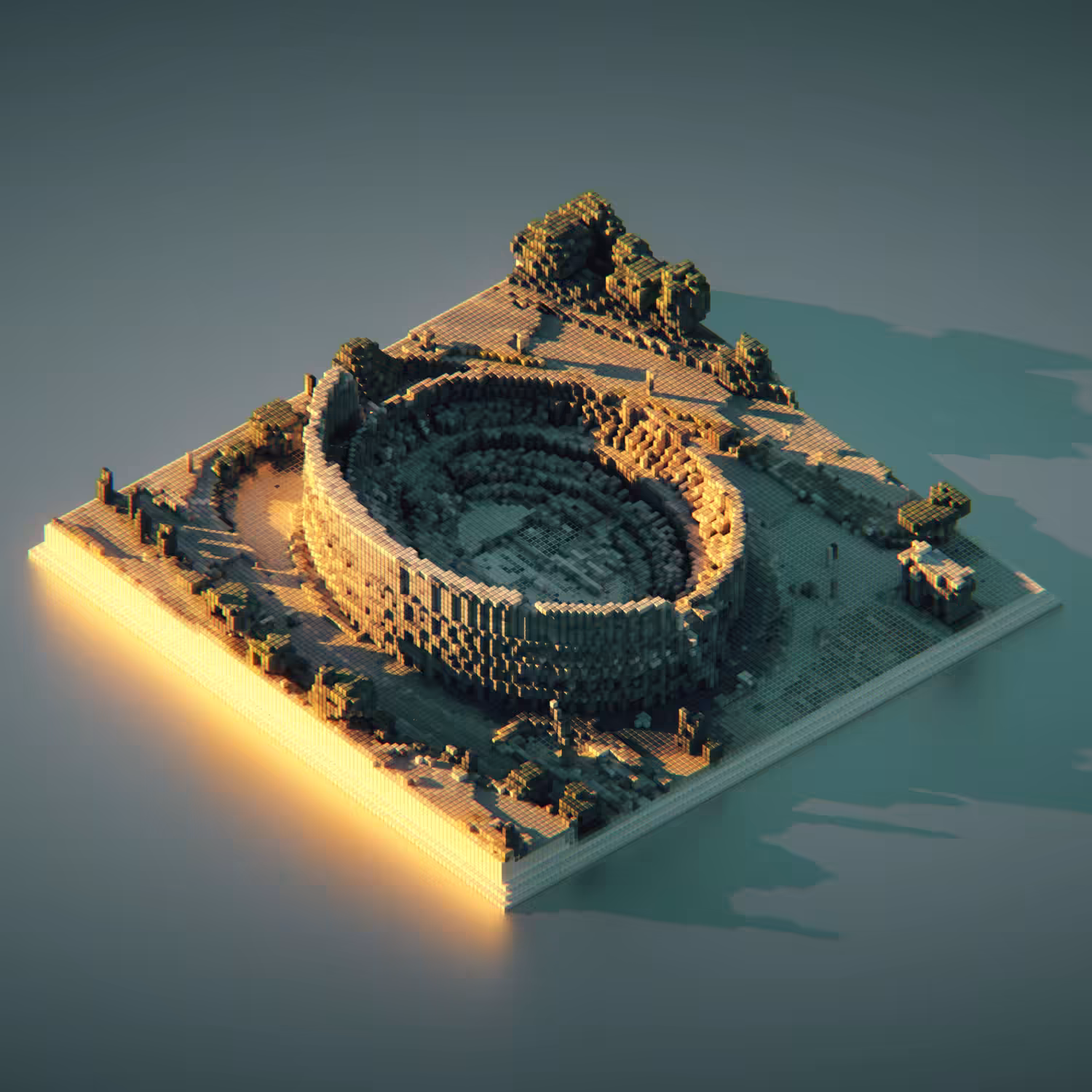 GeoBlock #2 Colosseum (Rome)