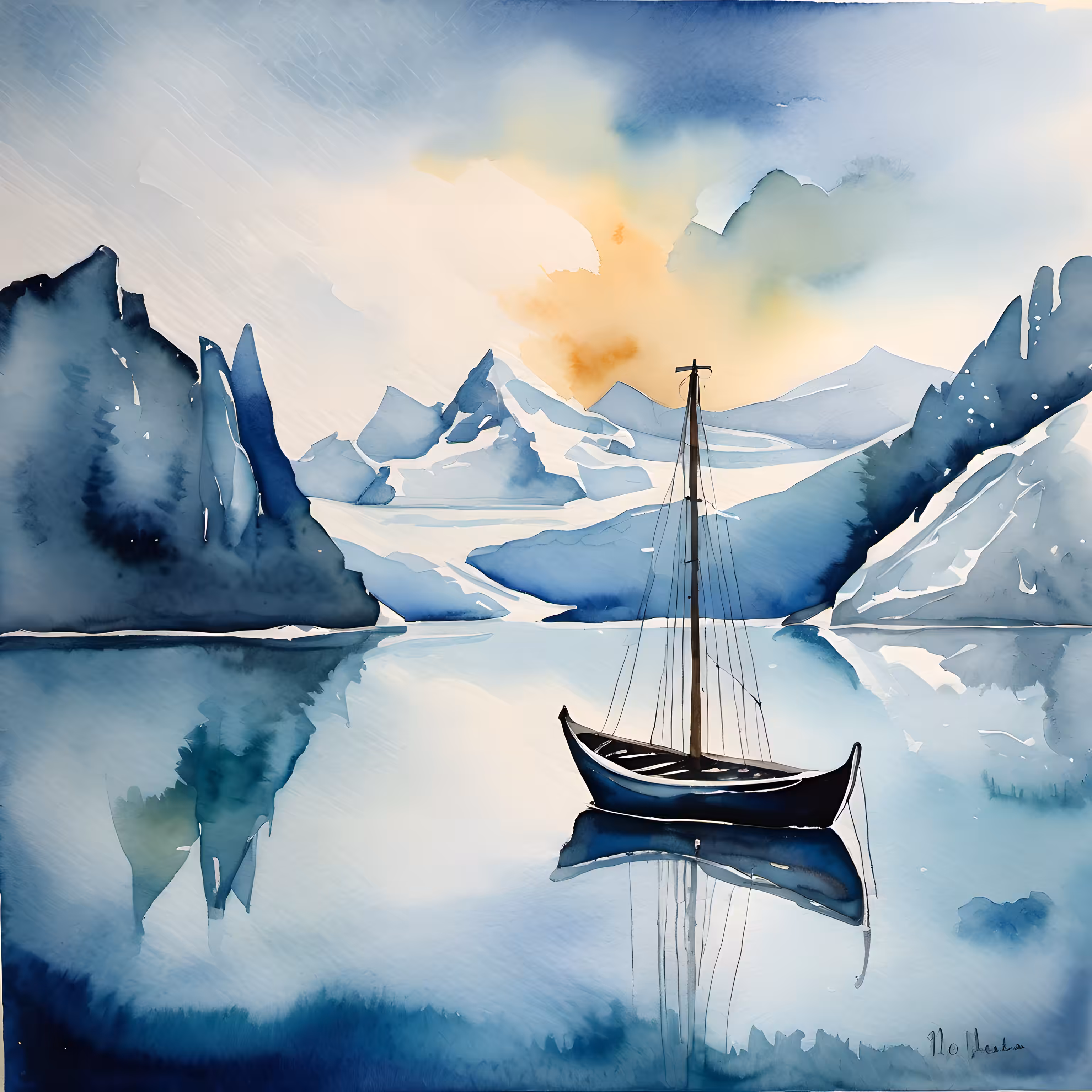 Glacial Lakes #46