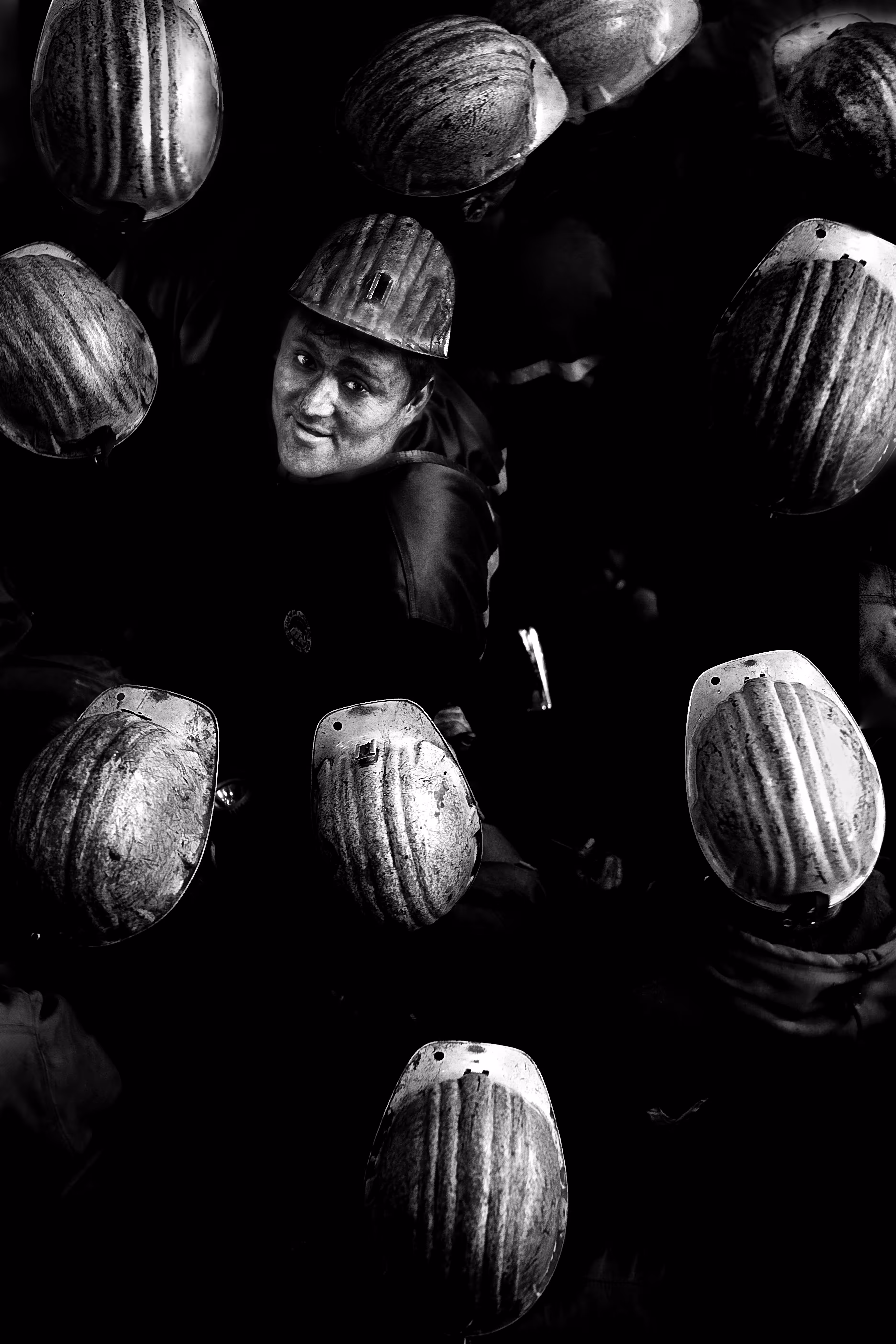 Faces From a Shift in The Coal Mine