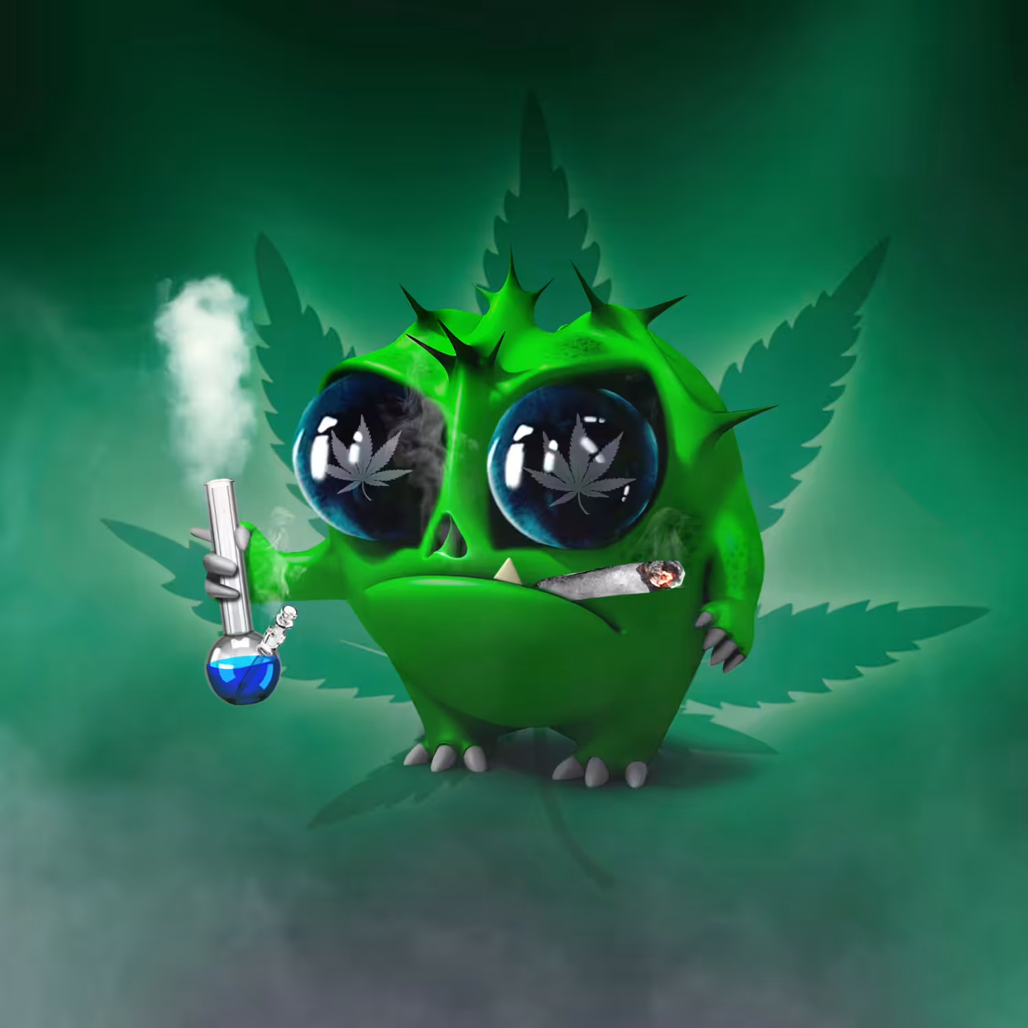 CACTER Alien Smoking