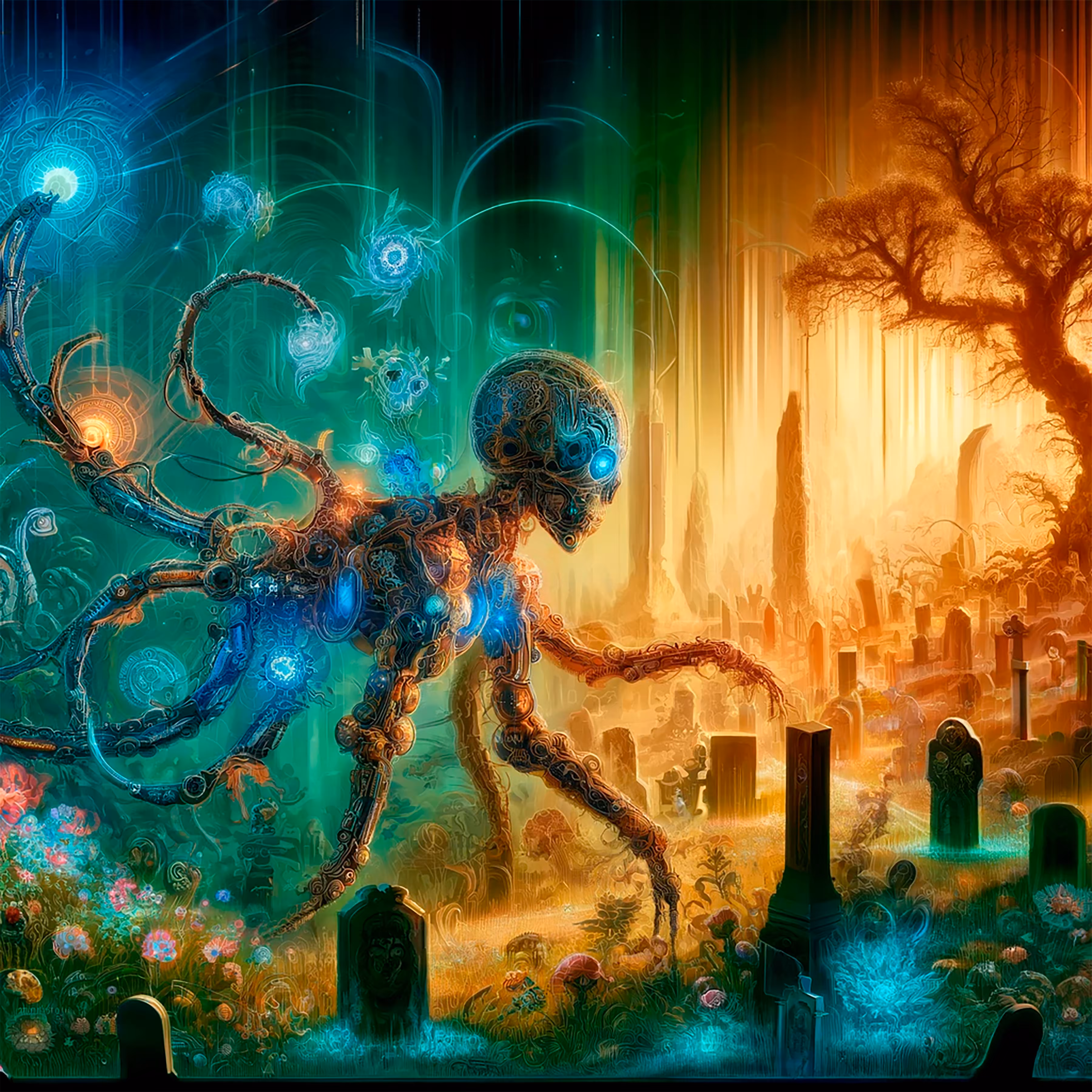 Vitality Unleashed: Cyborg Fauna: Phallic Remembrance