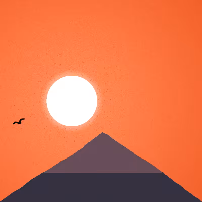 Sunset Serenity #116