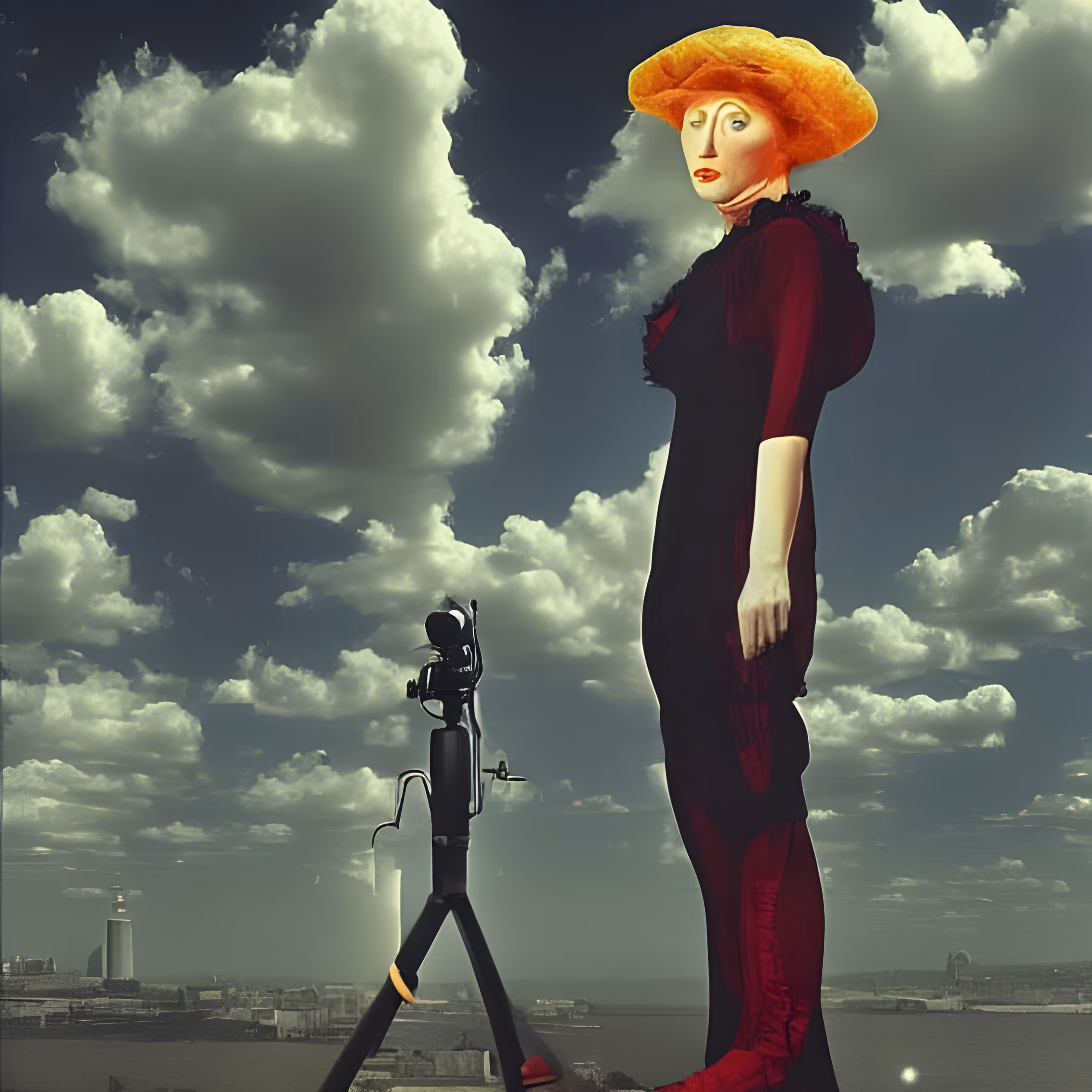 #138 Cindy Sherman Untitled (Twin Peaks, L.A. Studio)