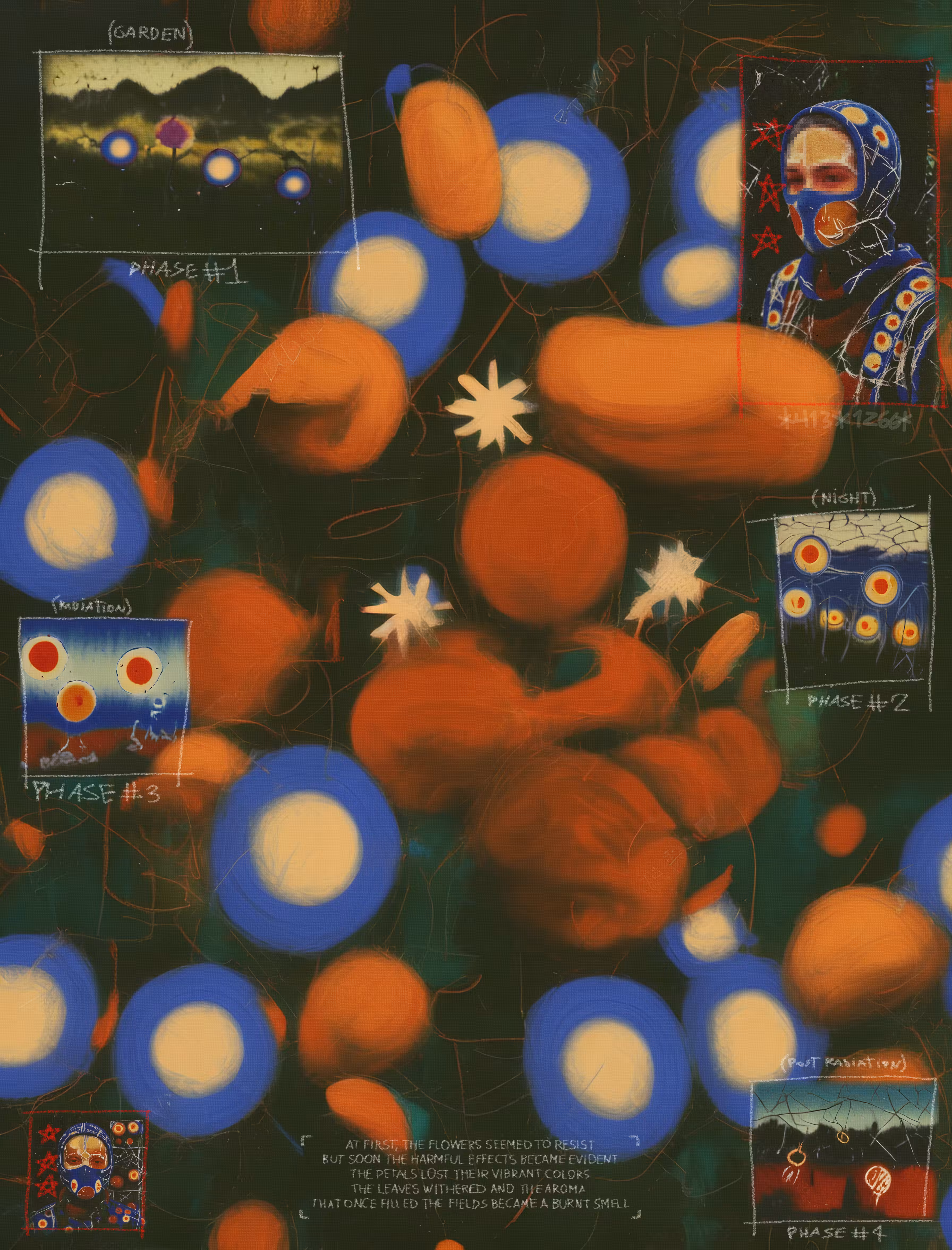 Pollution of Flowers