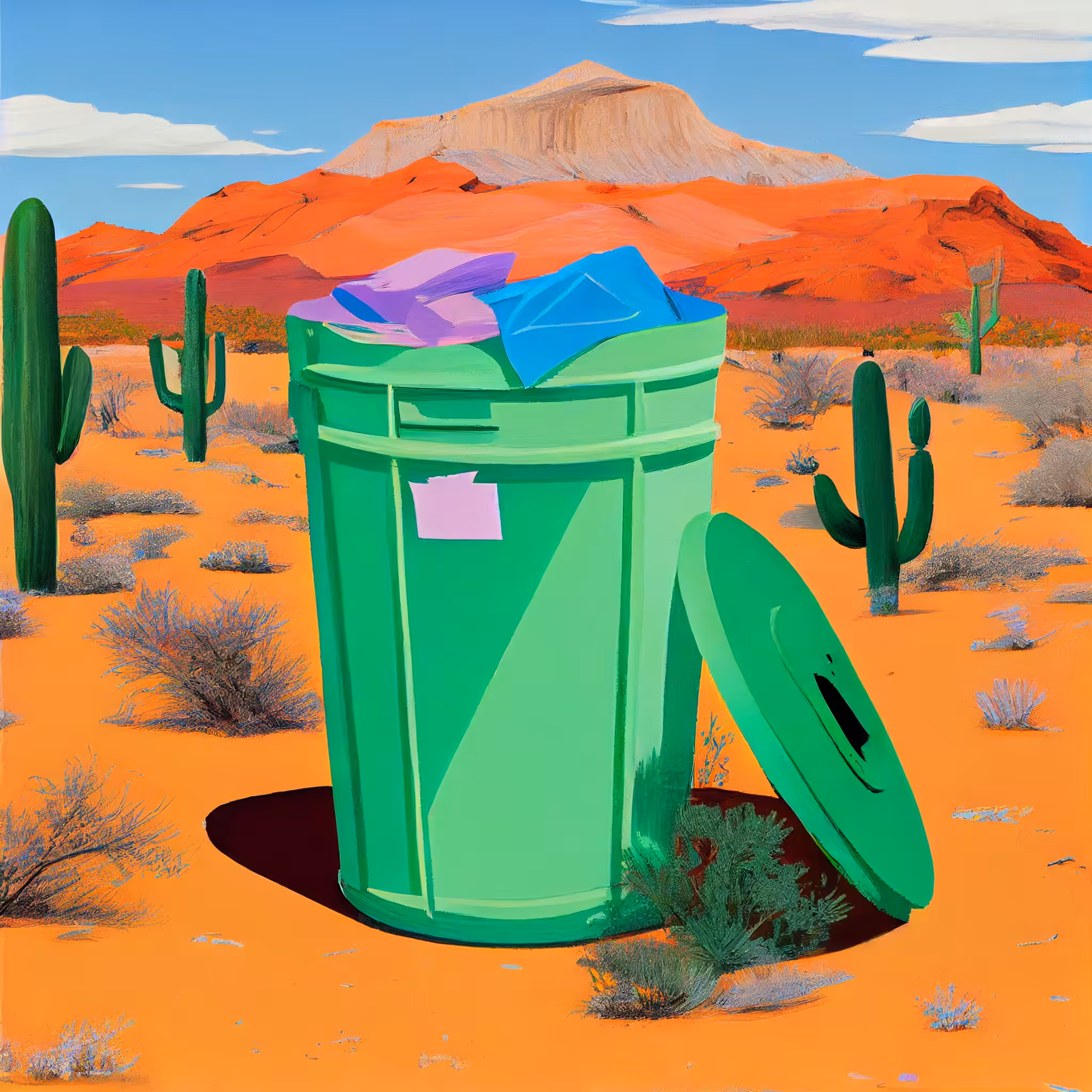 Toter in Sonora Desert