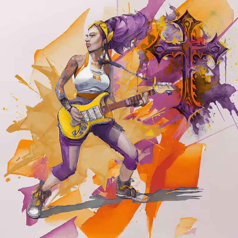 Hard Rock Girl 3 #1