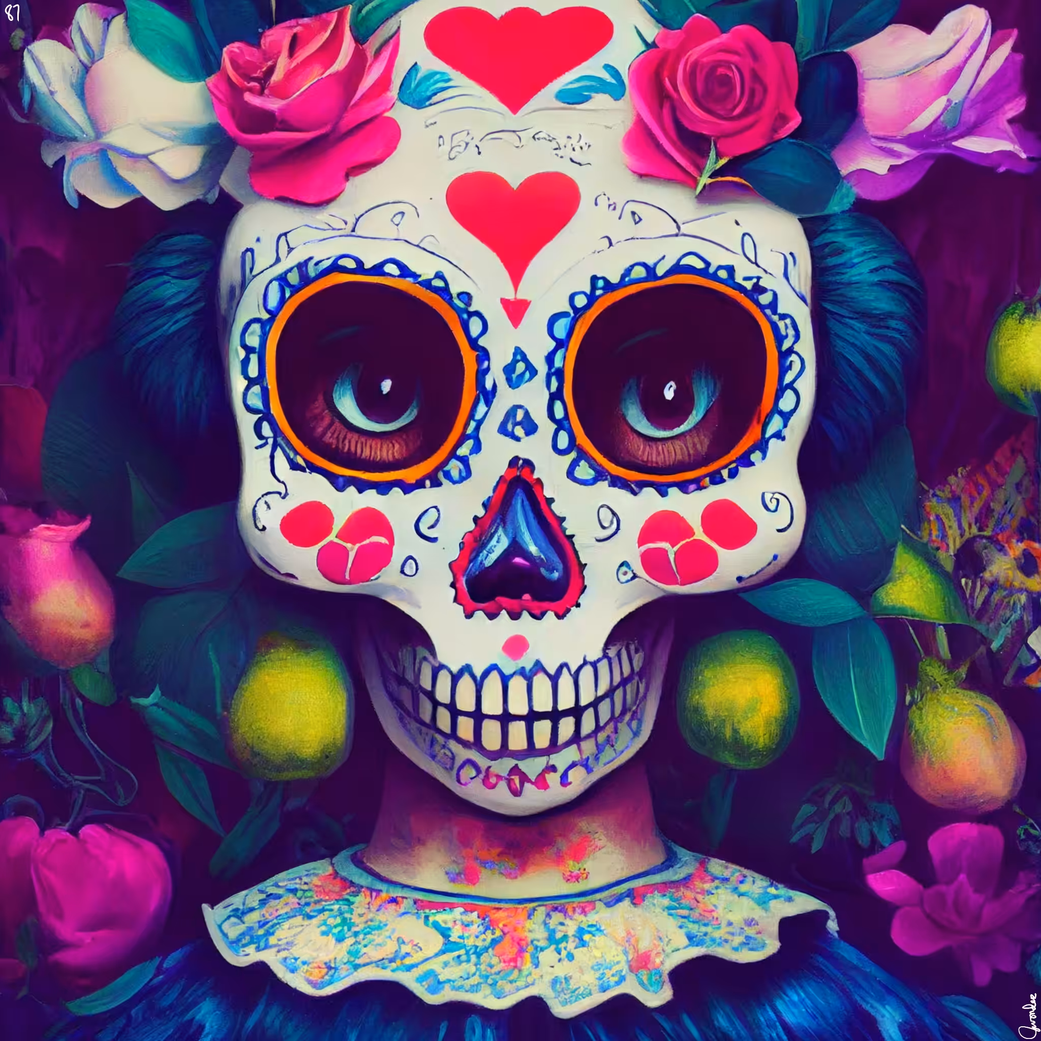 sugar skull #87