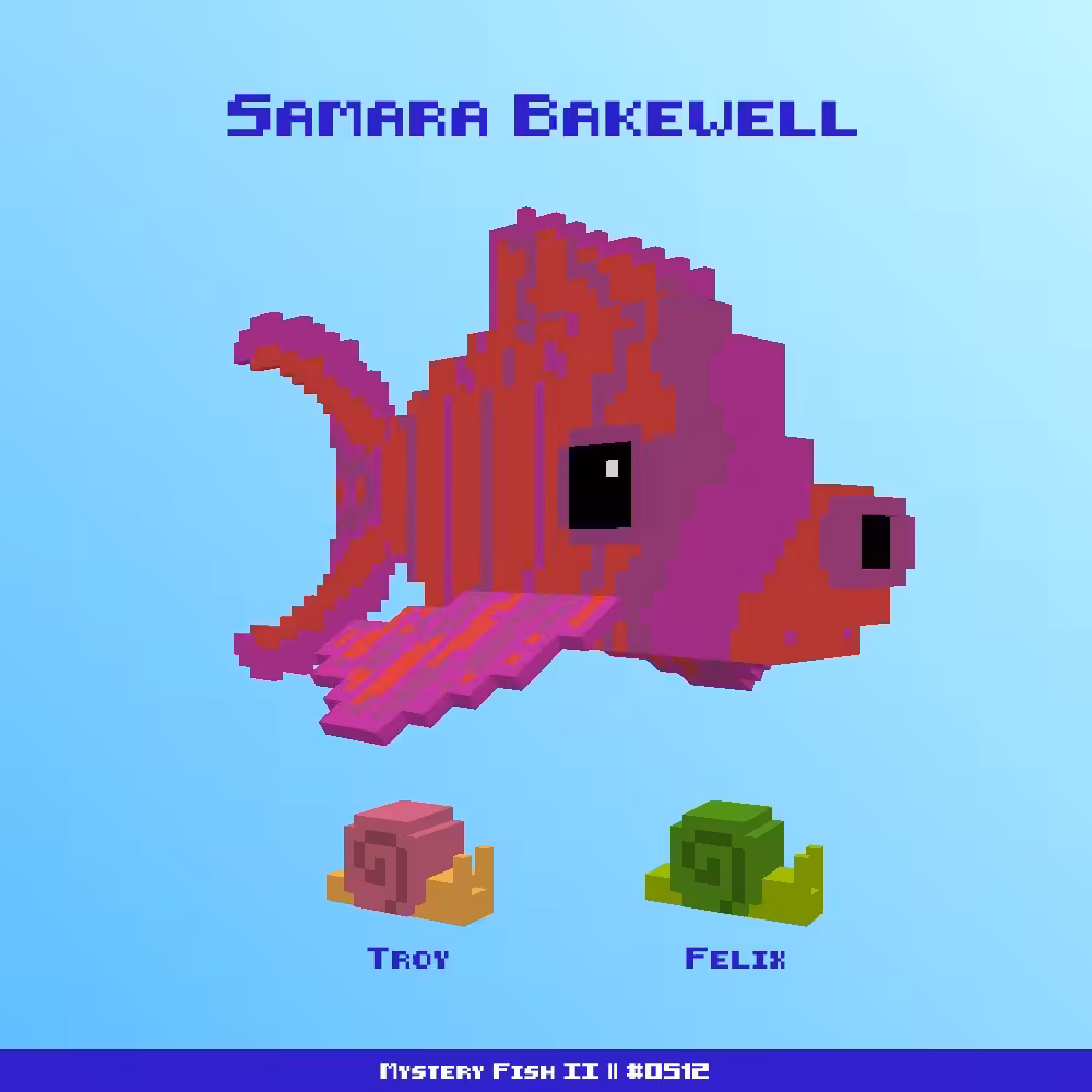 Samara Bakewell :: Mystery Fish 0512/1000 