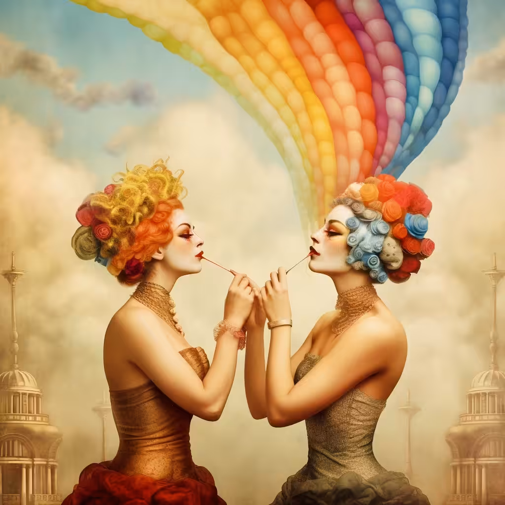 Vibrant Vixens