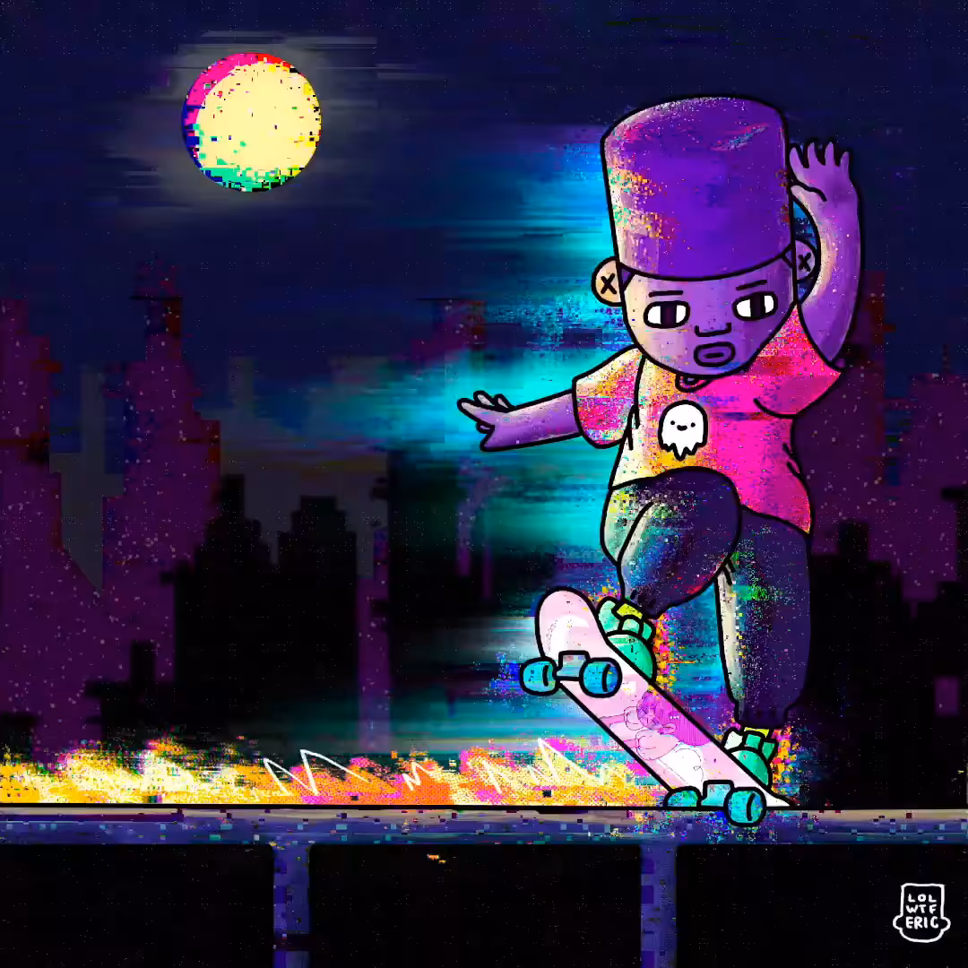 buster slide // process