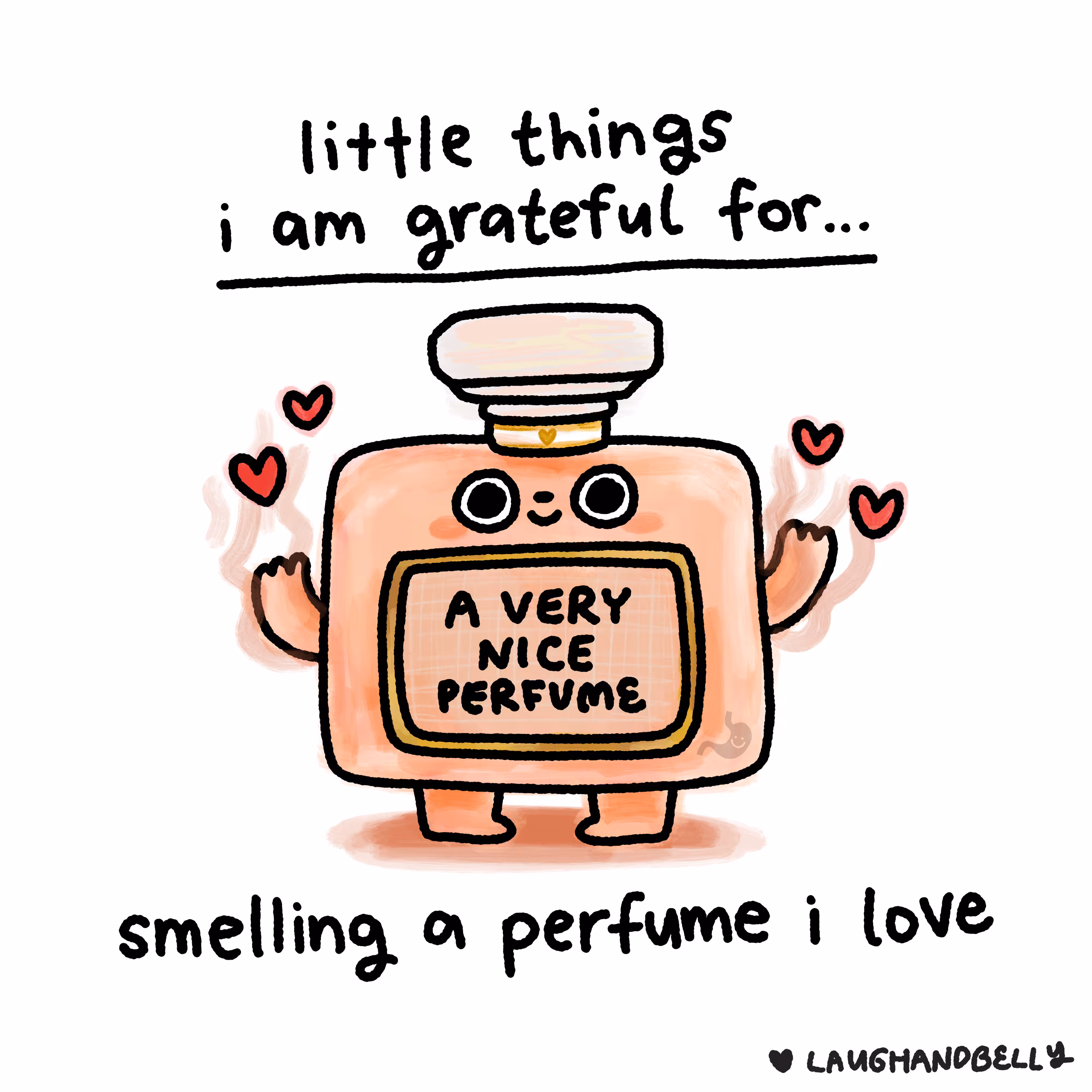 little things i am grateful for: Smelling a perfume I love