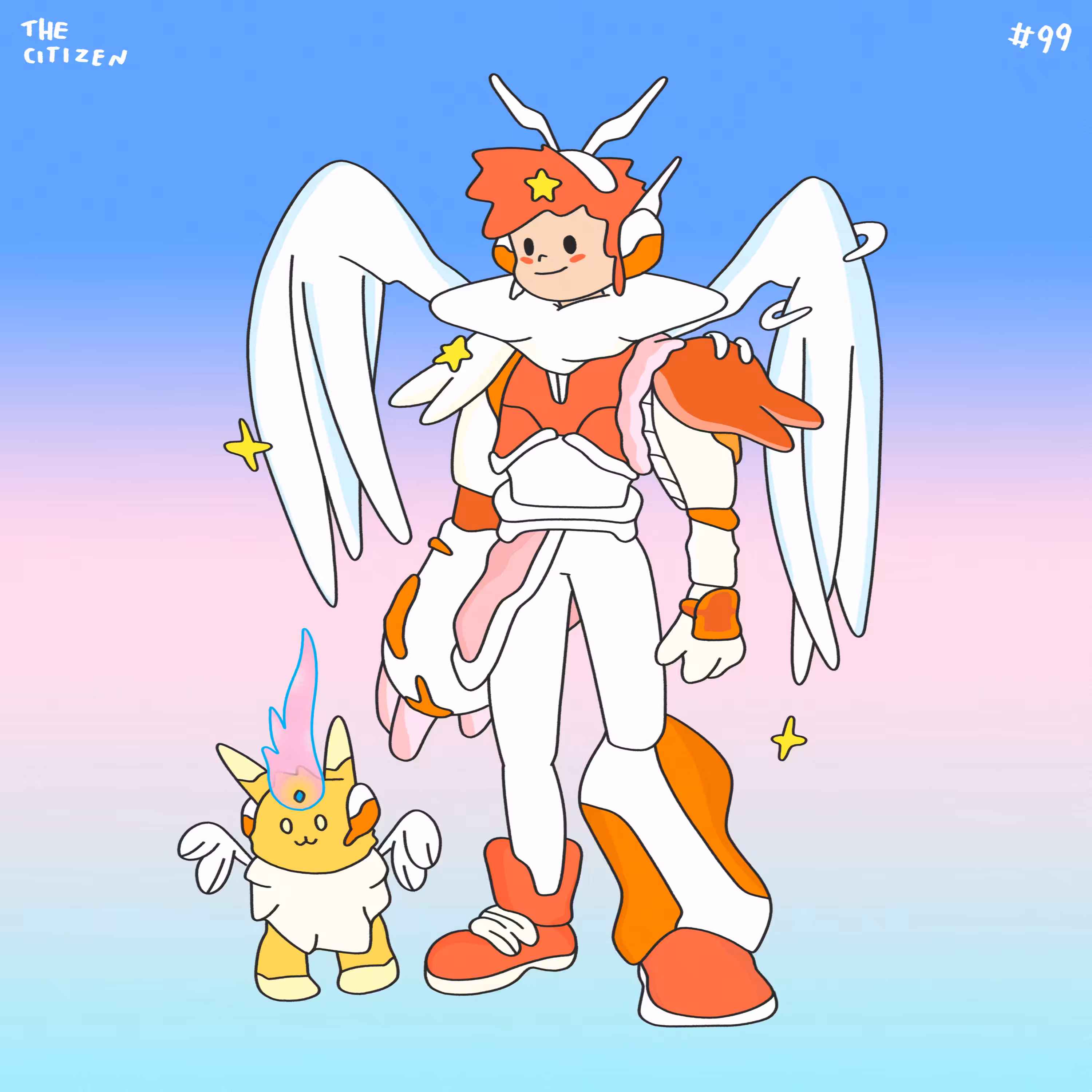STARBOT : THE CITIZEN #99 | PASTEL SUN
