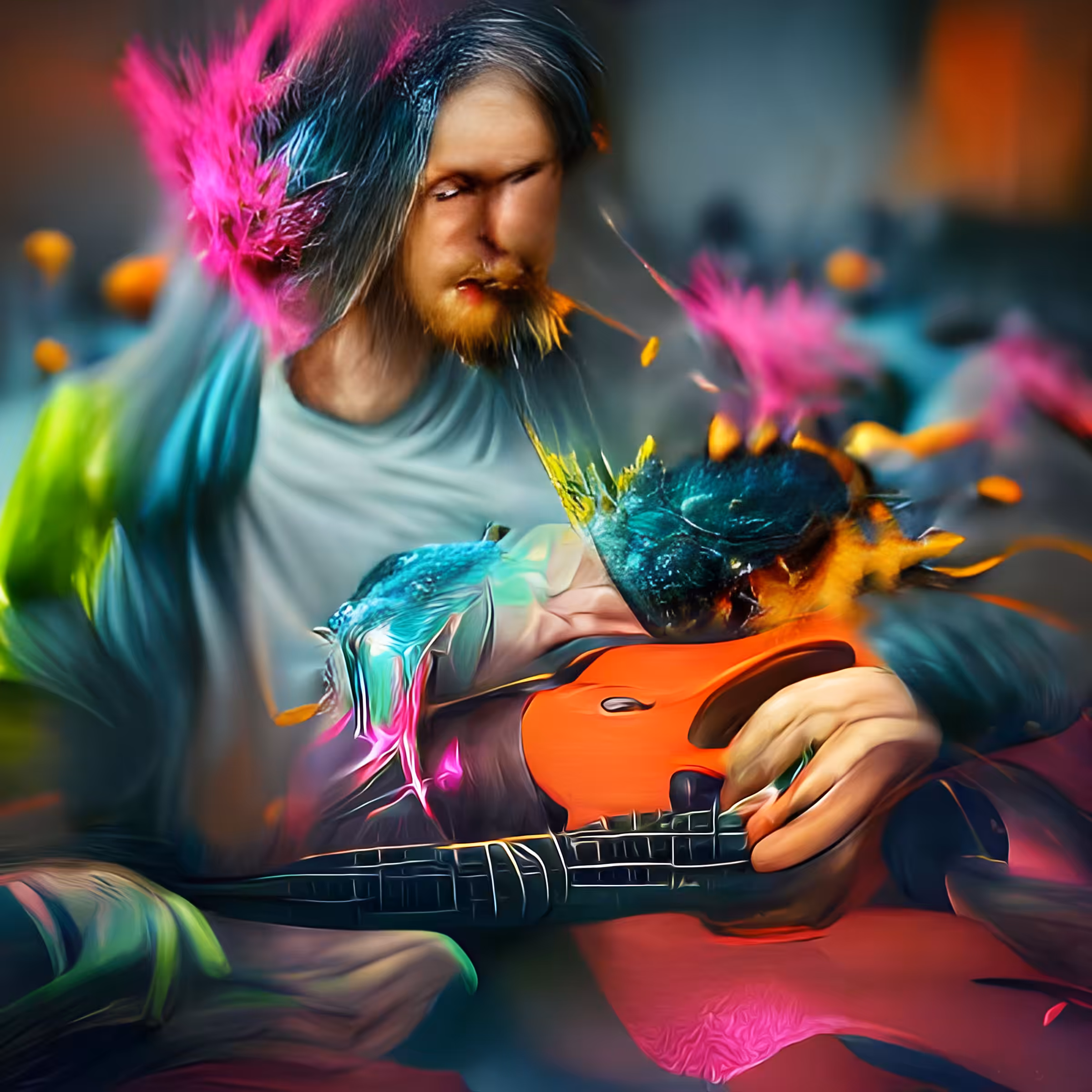 AI-Curt Cobain