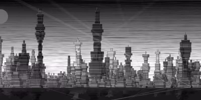 Fictional Cityscapes #65