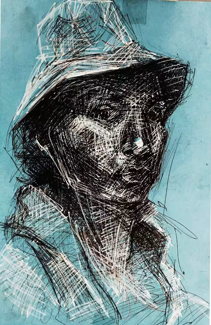  blue  women