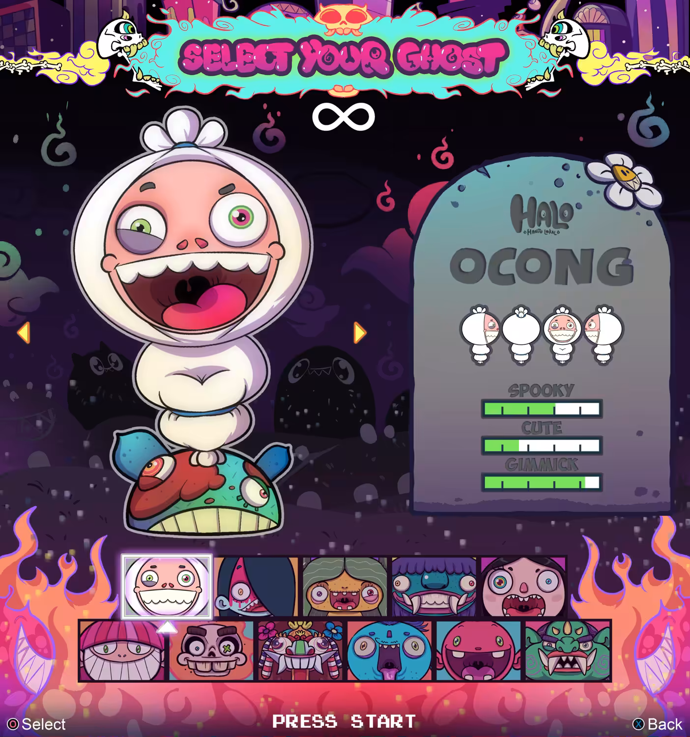 SELECT YOU GHOST