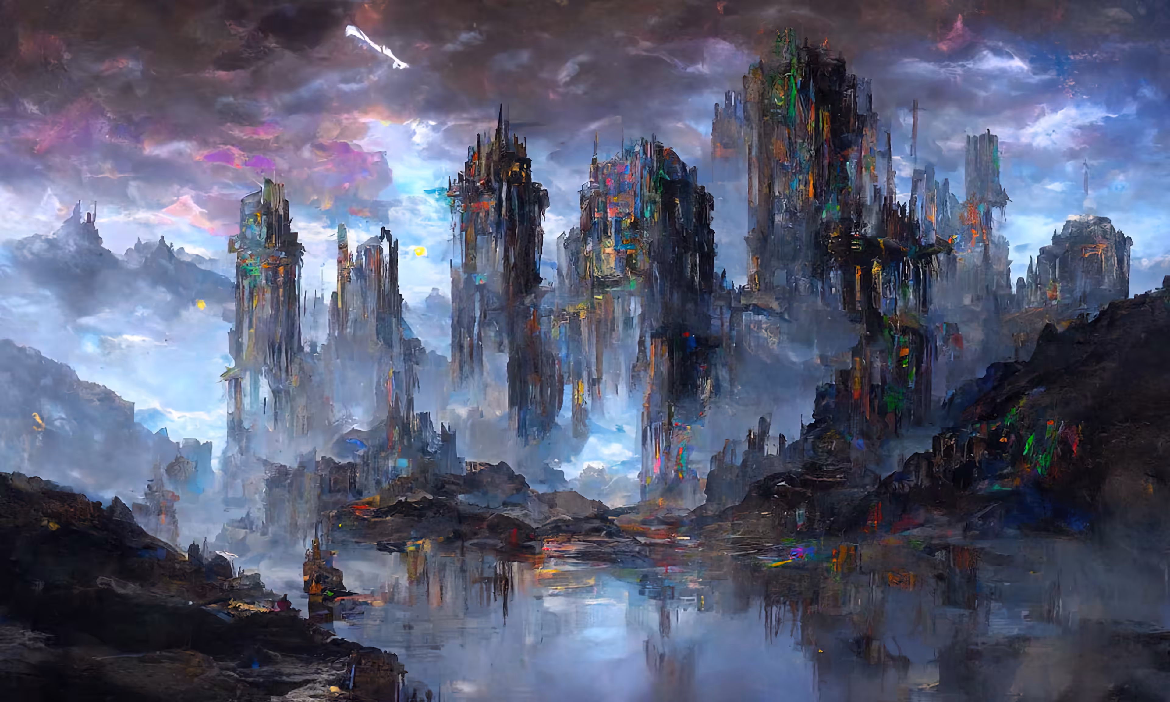 Foggy Castle
