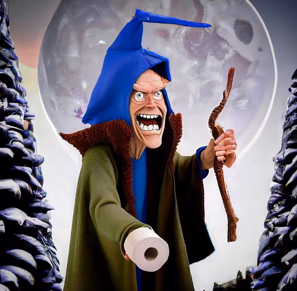 The Great Wizard Cornholio! #1