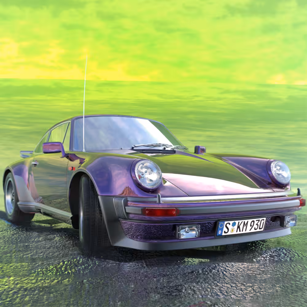 Metallic cars