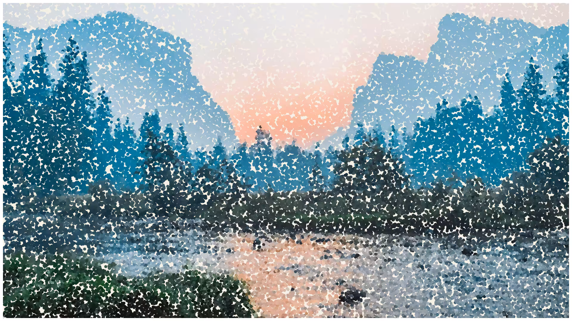 Pointillism #357